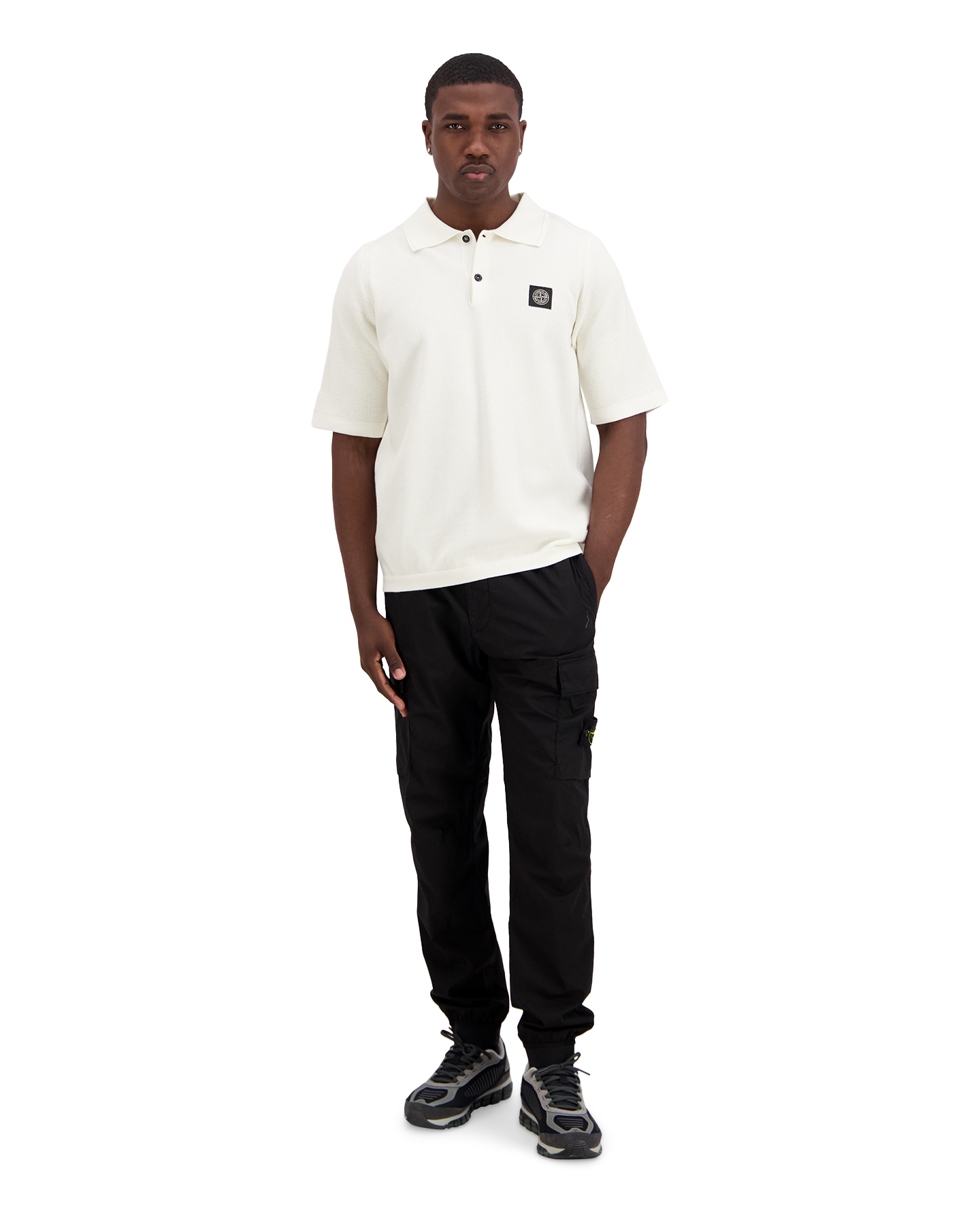 Stone Island S00B5 Polo CREME 3