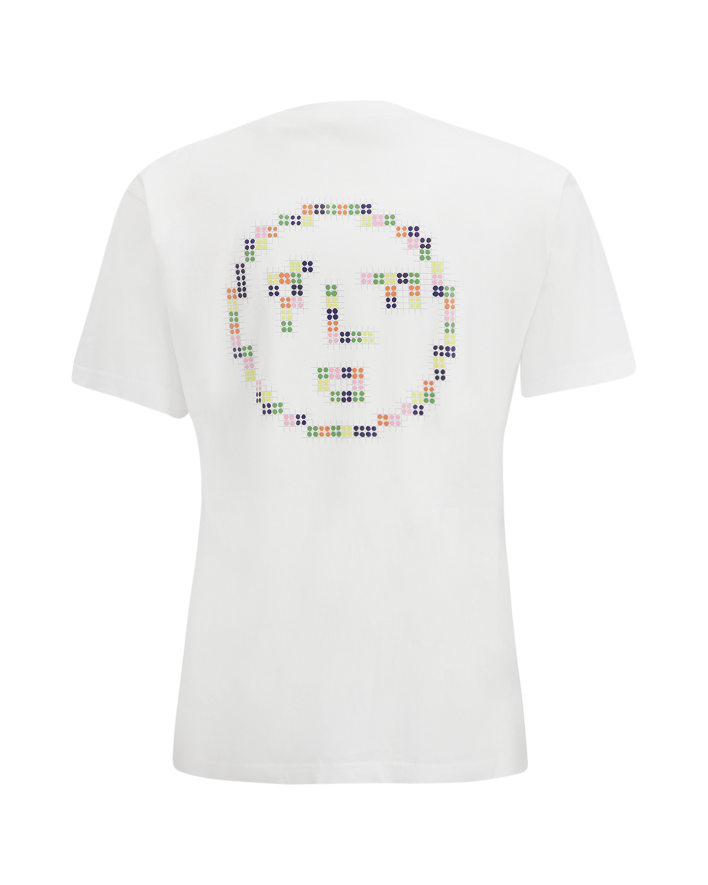 OLAF Dotted Face Tees WIT 1