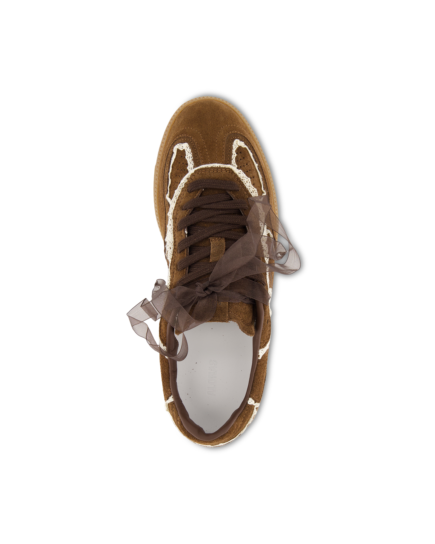 Alohas Tb.490 Crochet Chocolate Leather Sneakers BRUIN 5