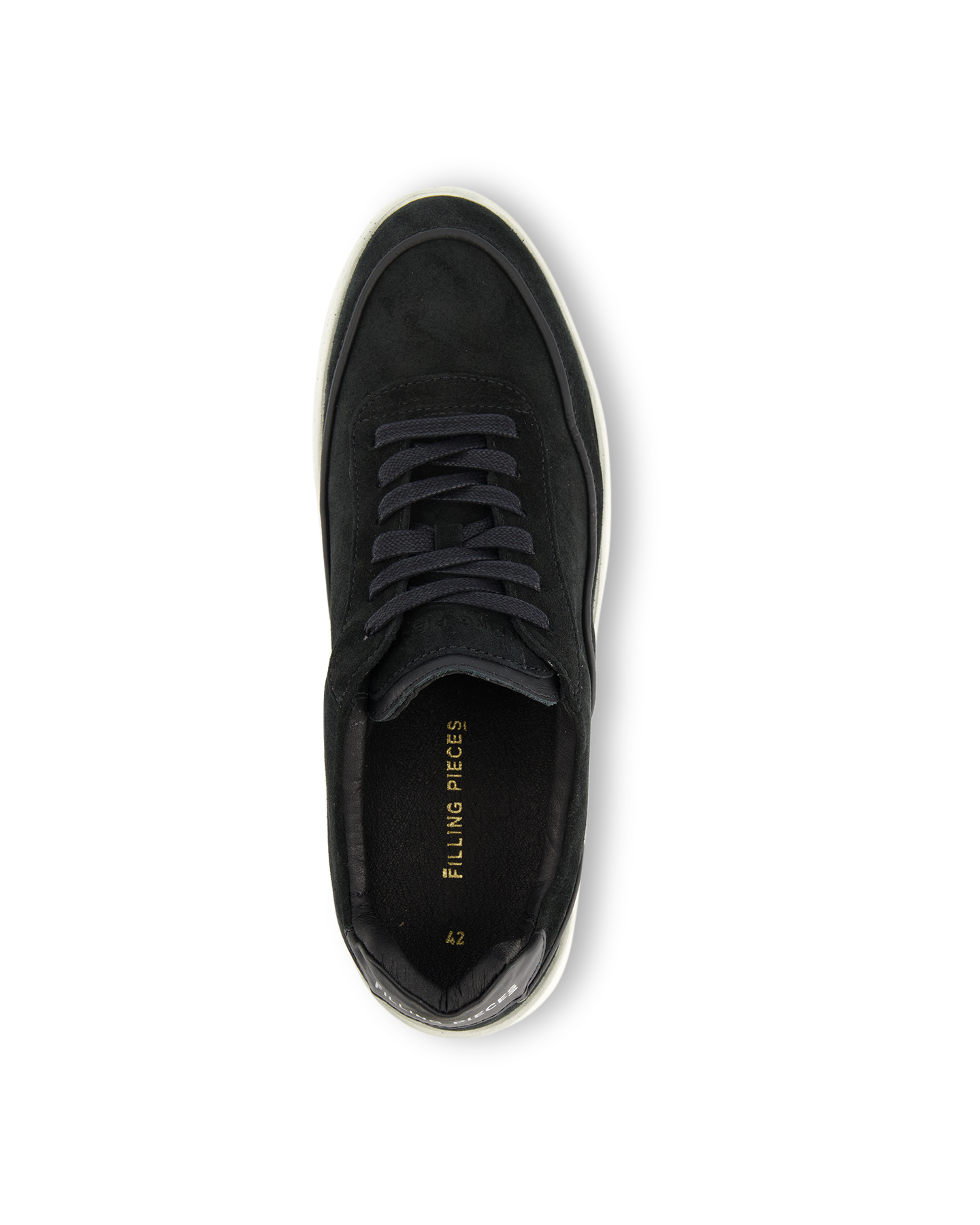 Filling Pieces Mondo Suede Lux Black ZWART 5