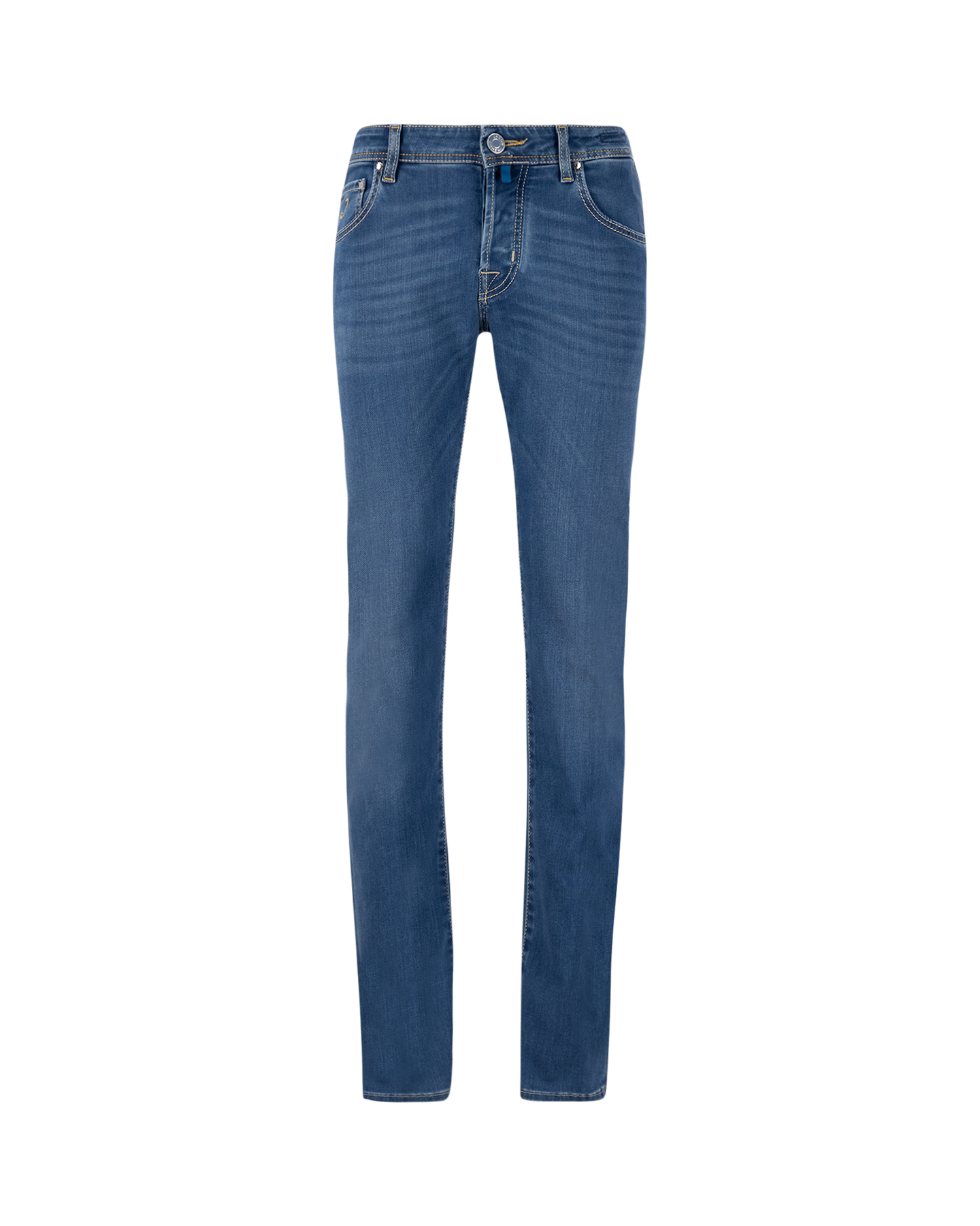 Jacob Cohen Nick Slim Light-Blue Stone Wash Jeans 753D DENIM 1