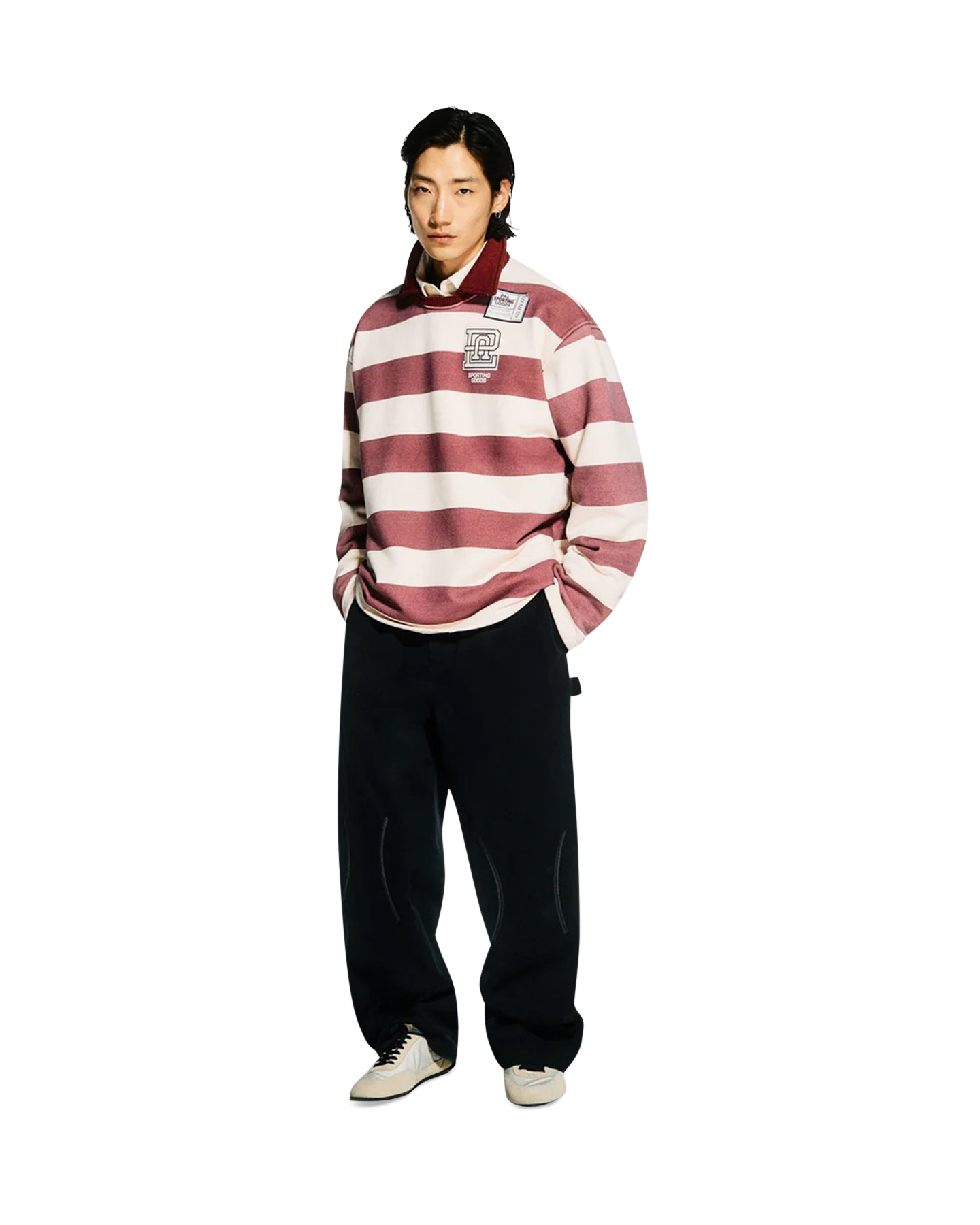 PAL Sporting Goods Base Pal Crewneck Polo ROOD 3