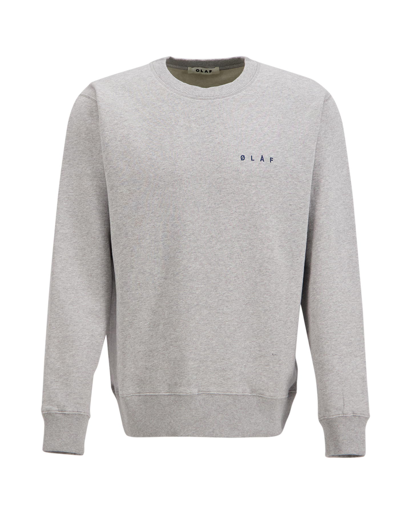 OLAF Lasso Face Crewneck GRIJS 2