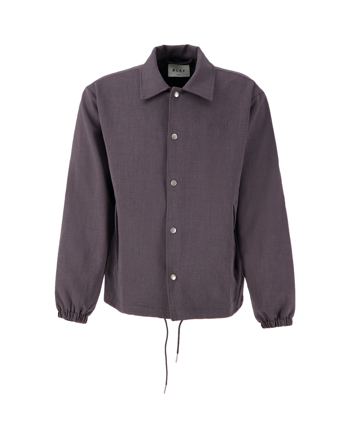 OLAF Wool Coach Jacket Grijs | Coef