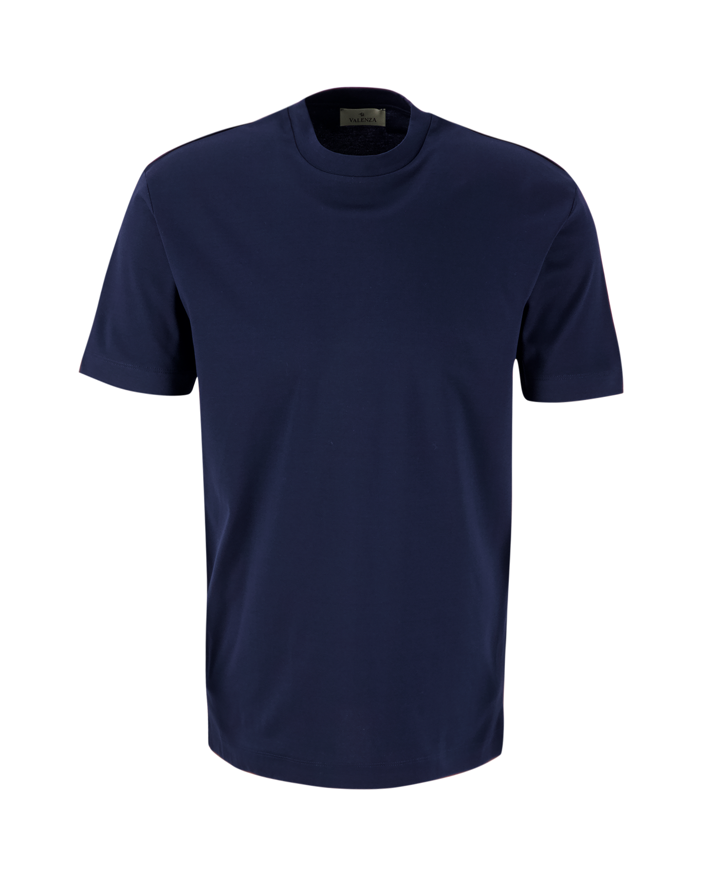 Valenza Interlock Supima T-Shirt DONKERBLAUW 1