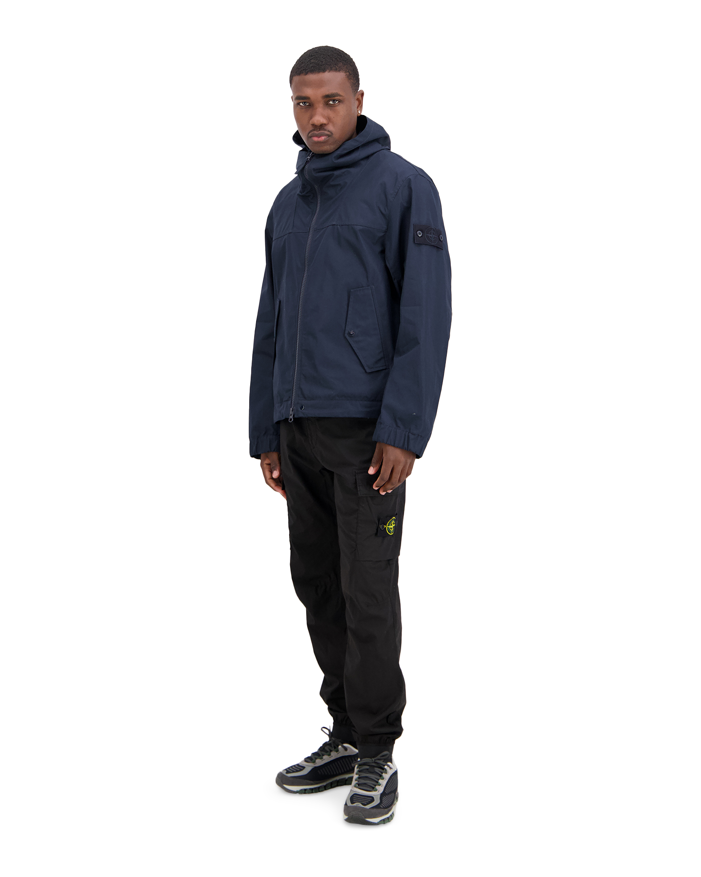 Stone Island S0F01 Ghost - Jas DONKERBLAUW 3