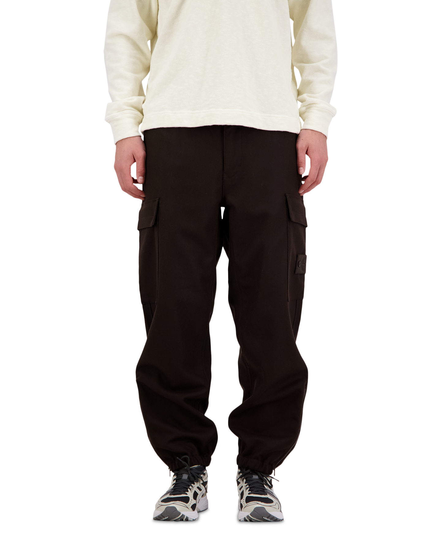 Stone Island S0F24 Ghost Cargobroek DONKERBRUIN 4