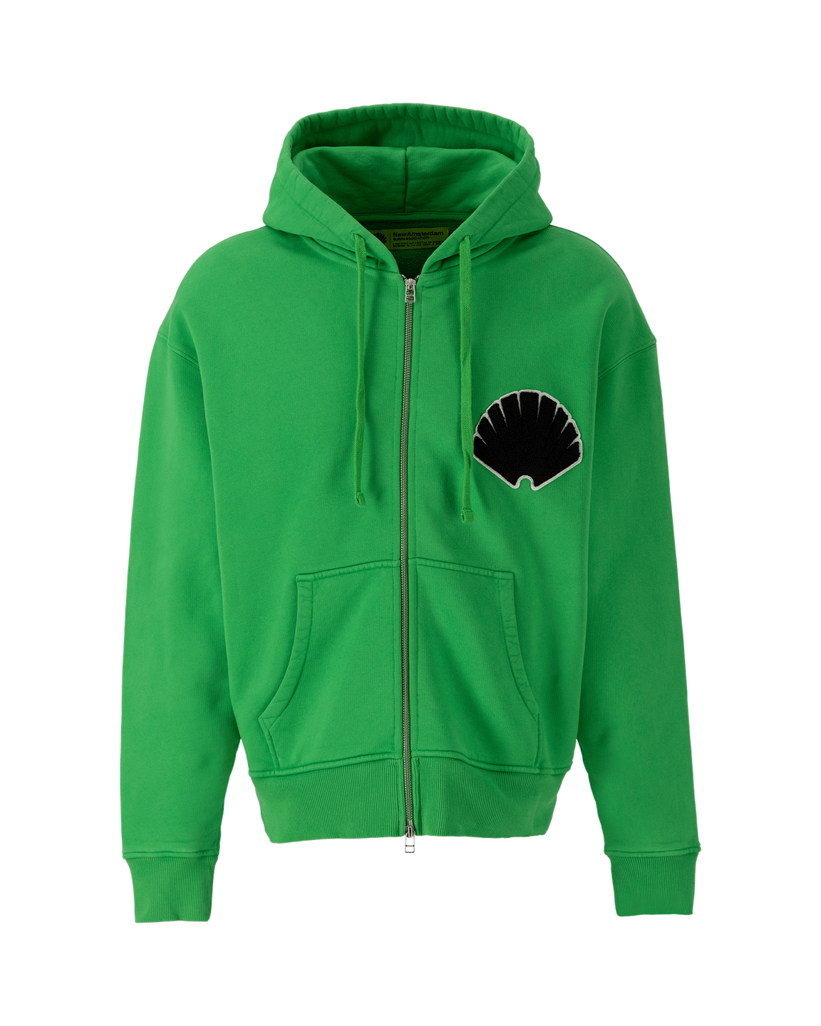 New Amsterdam Surf Association Slab Hoodie Groen | Coef Men