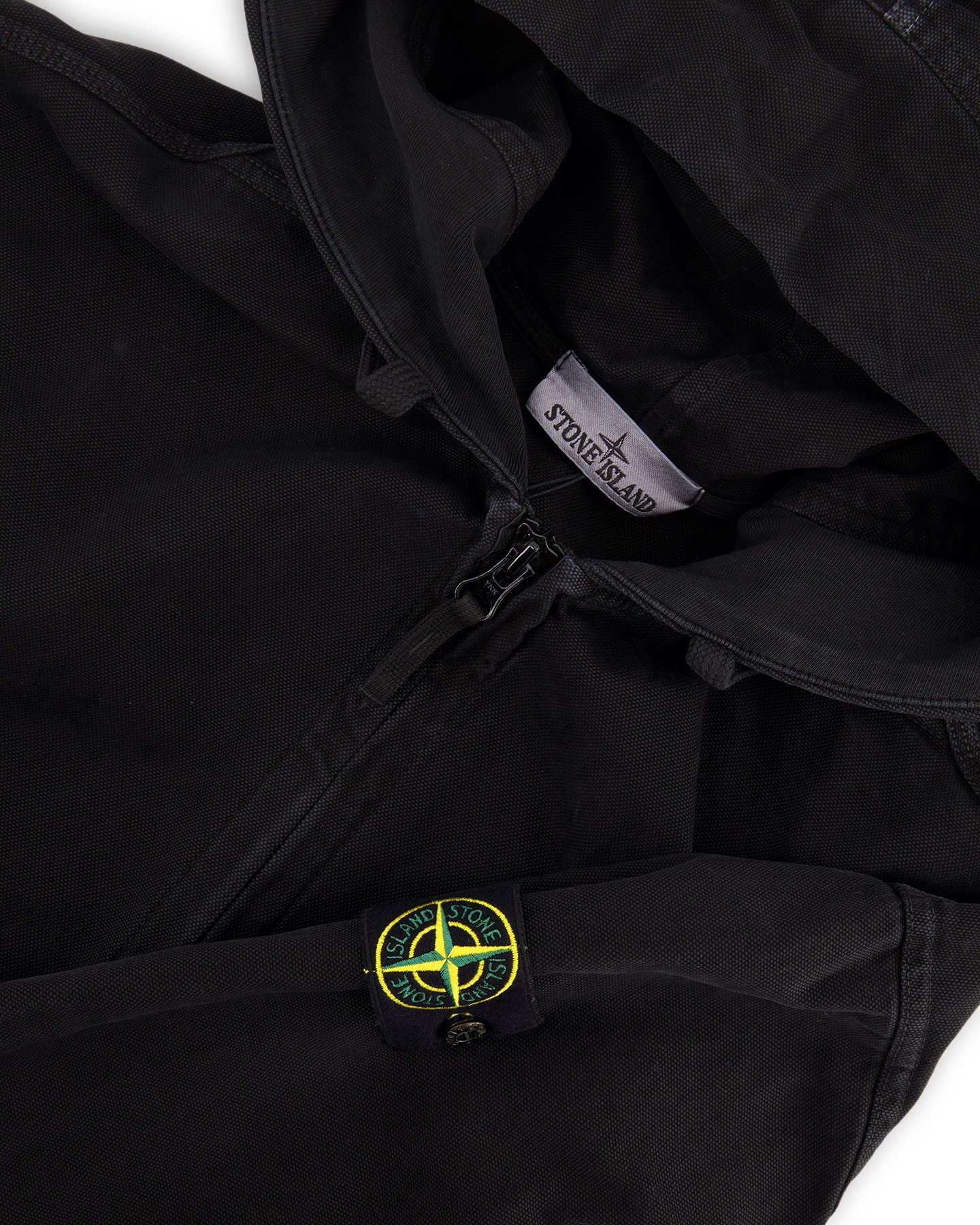 Stone Island S0184 Vest Capuchon ZWART 6
