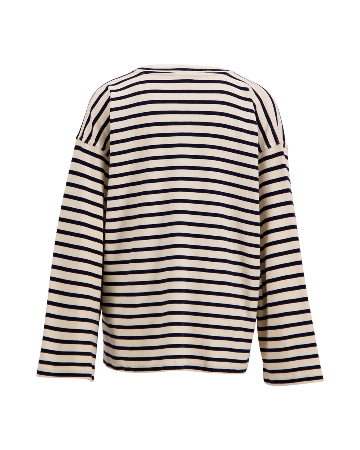 Boii Studios Alberte Stripe Tee WIT 2