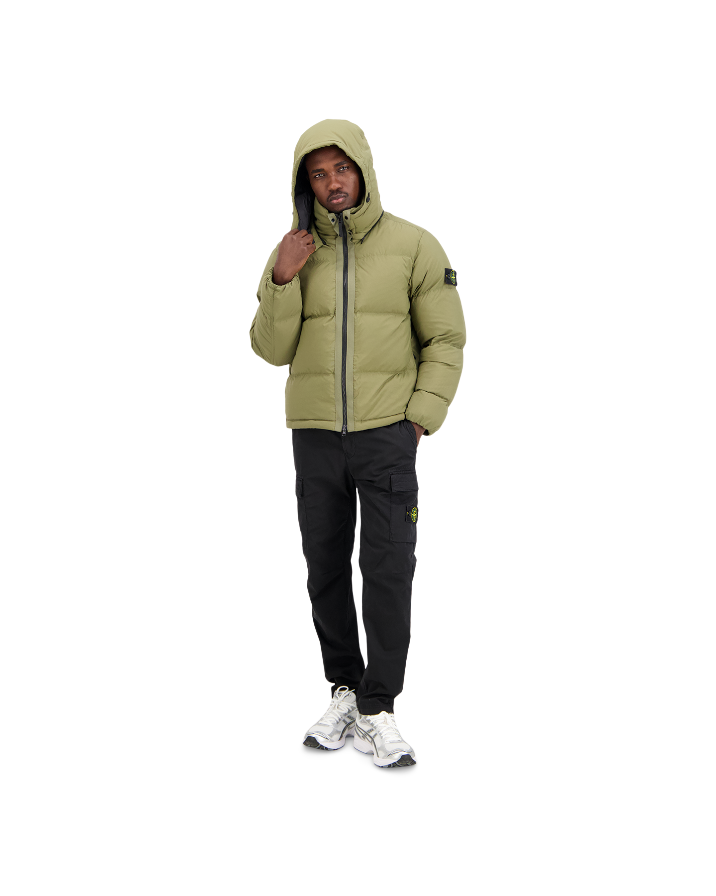 Stone Island 4100013 Jas GROEN 4