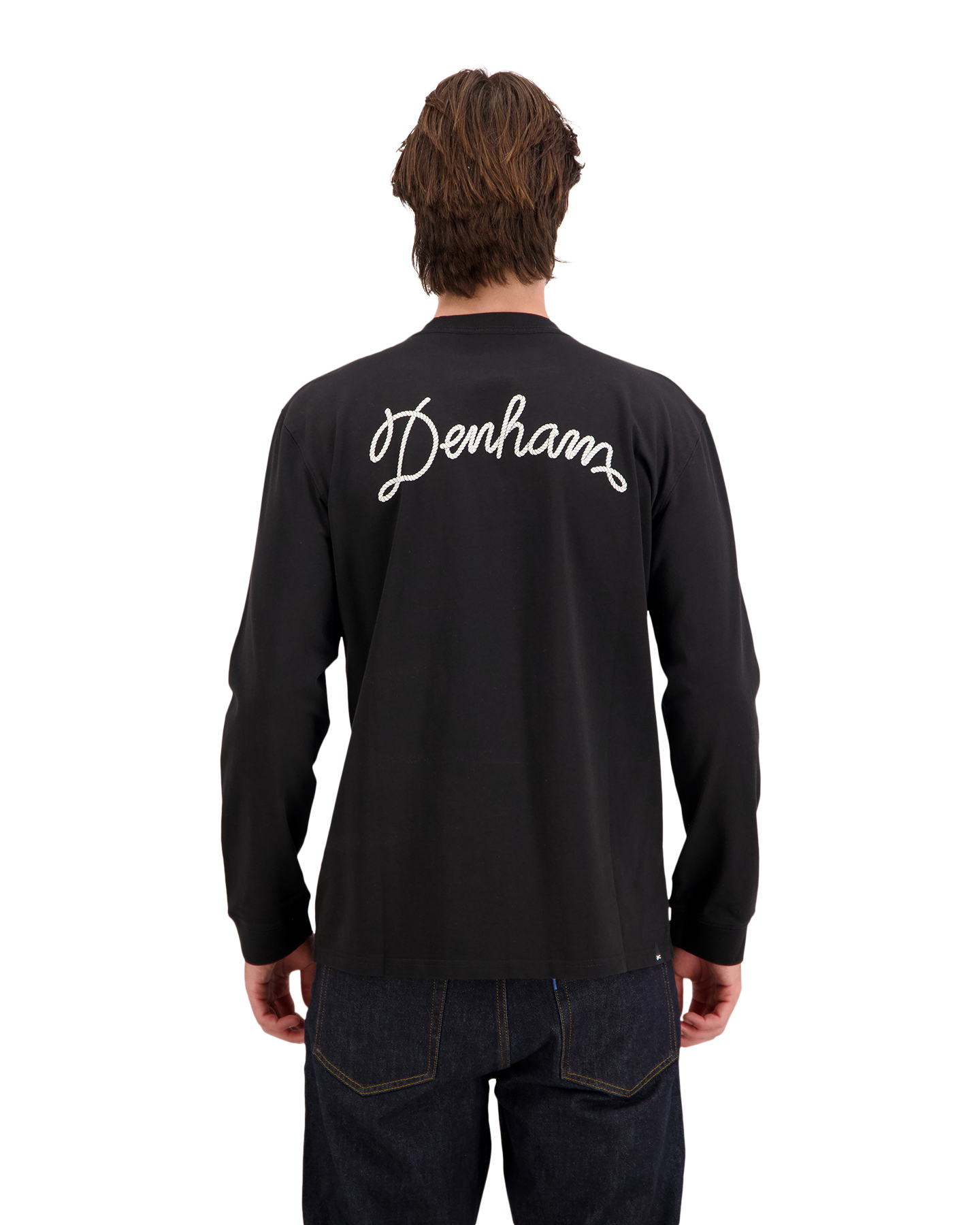 Denham Colt Ls Tee ZWART 3