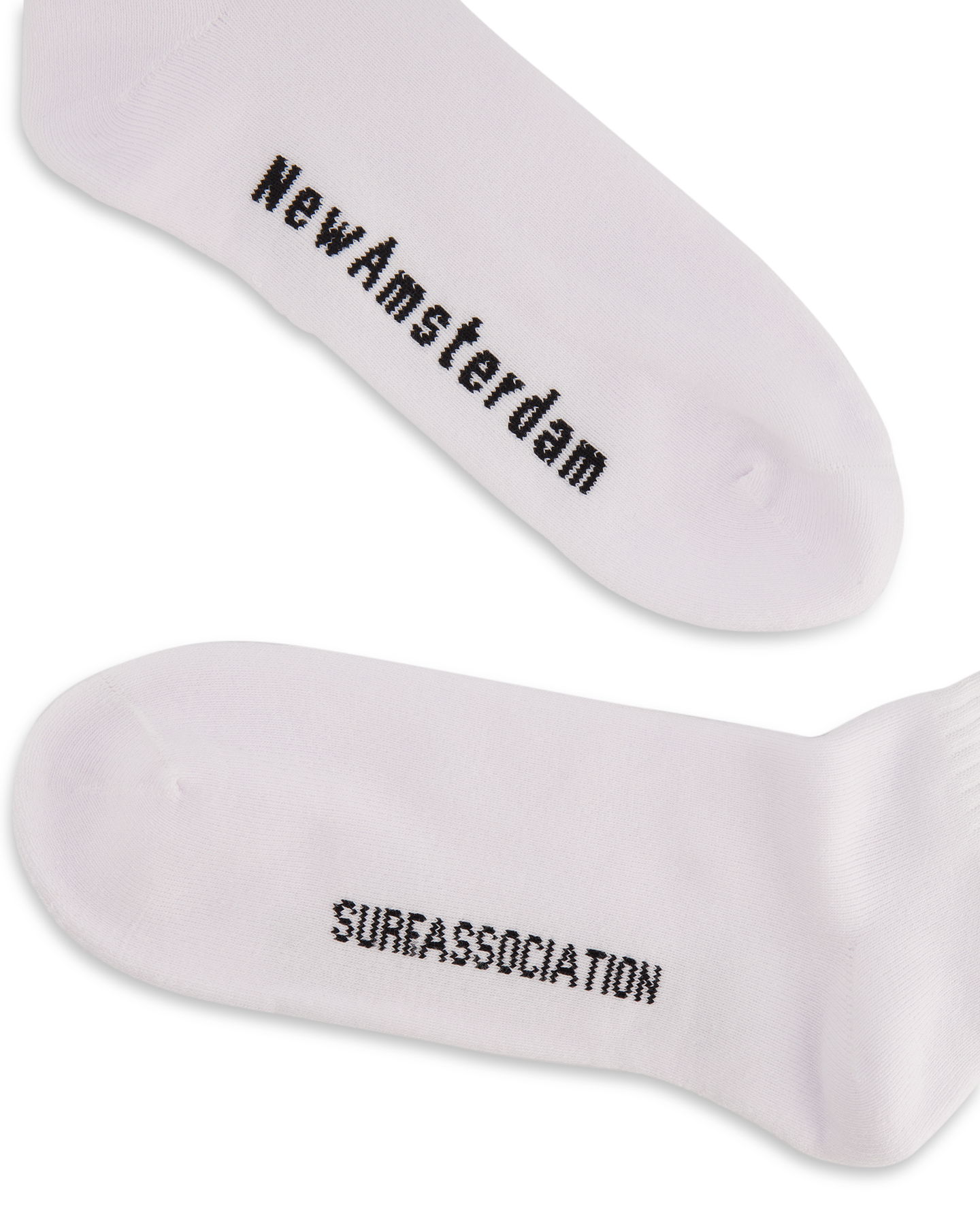 New Amsterdam Surf Association Logo Socks WIT 4