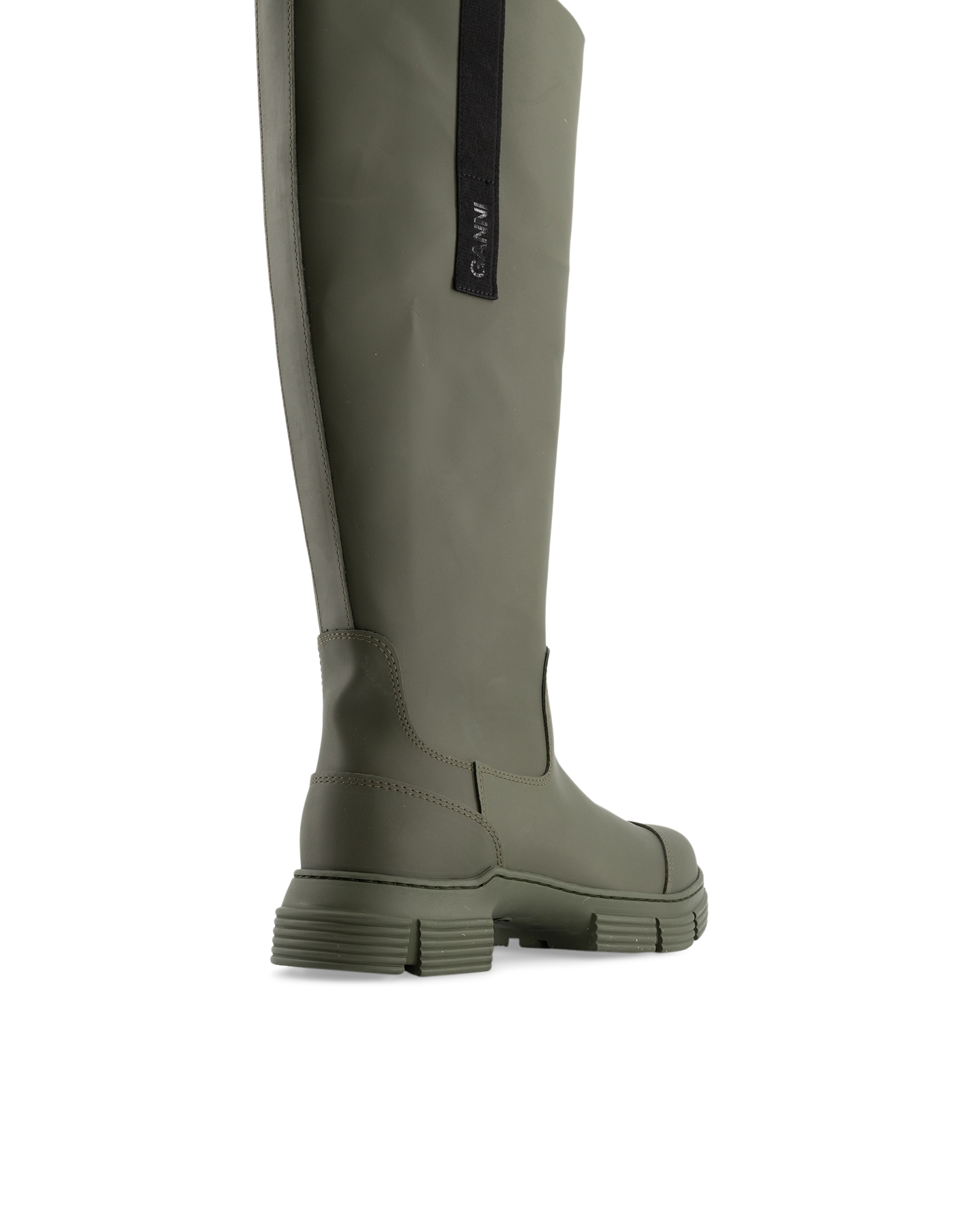 靴 GANNI Recycled Rubber Country Boot Ganni Recycled Rubber Country Boot Groen | Coef