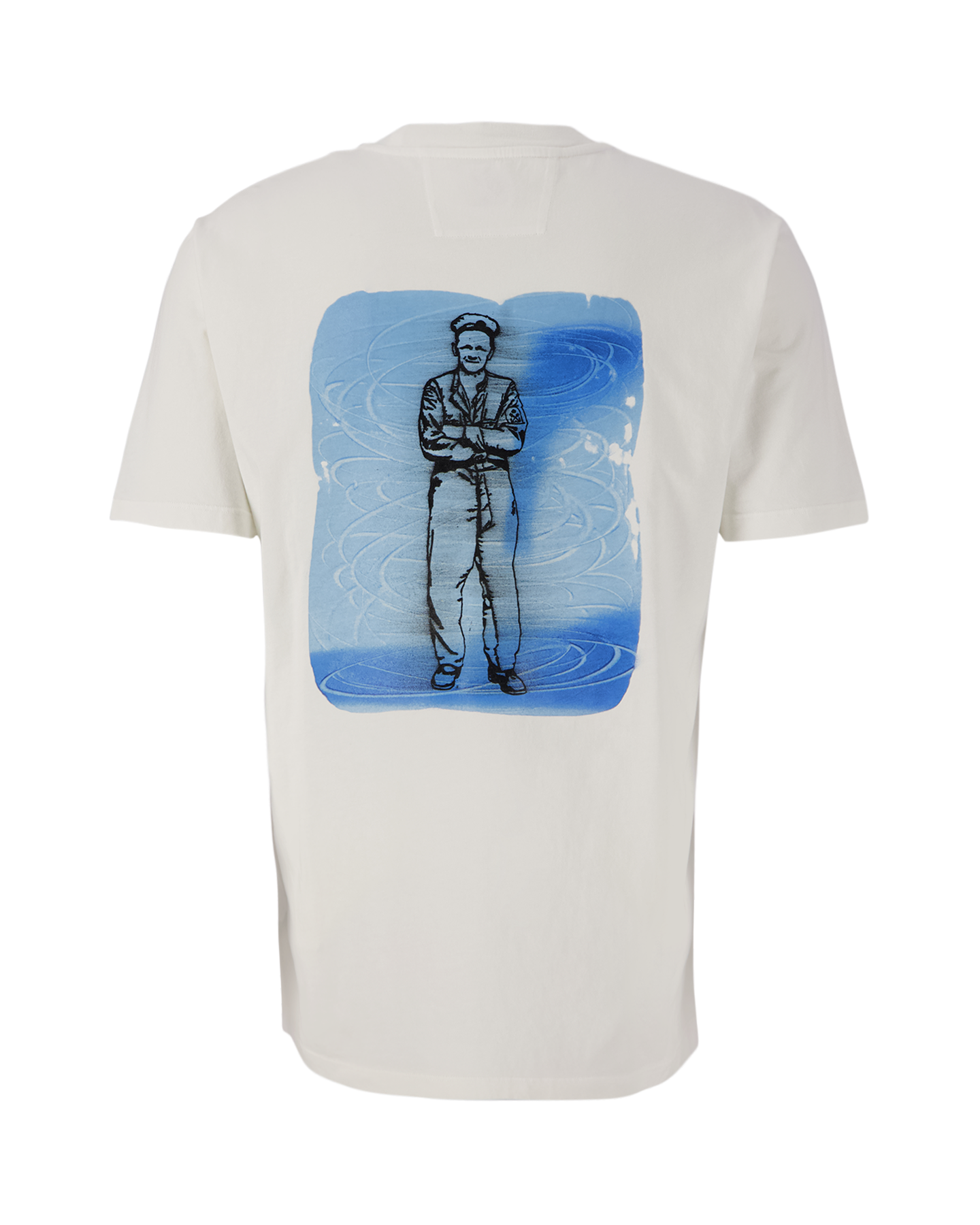 C.P. Company 24/1 Jersey Artisanal British Sailor T-Shirt OFFWHITE 1
