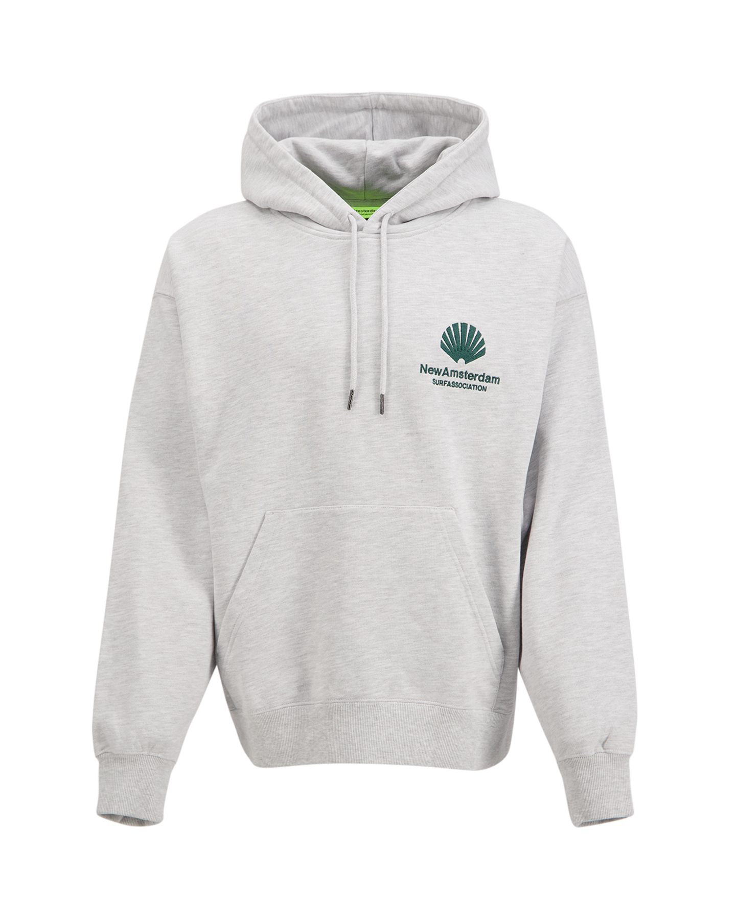 New Amsterdam Surf Association Logo Hoodie LICHTGRIJS 2