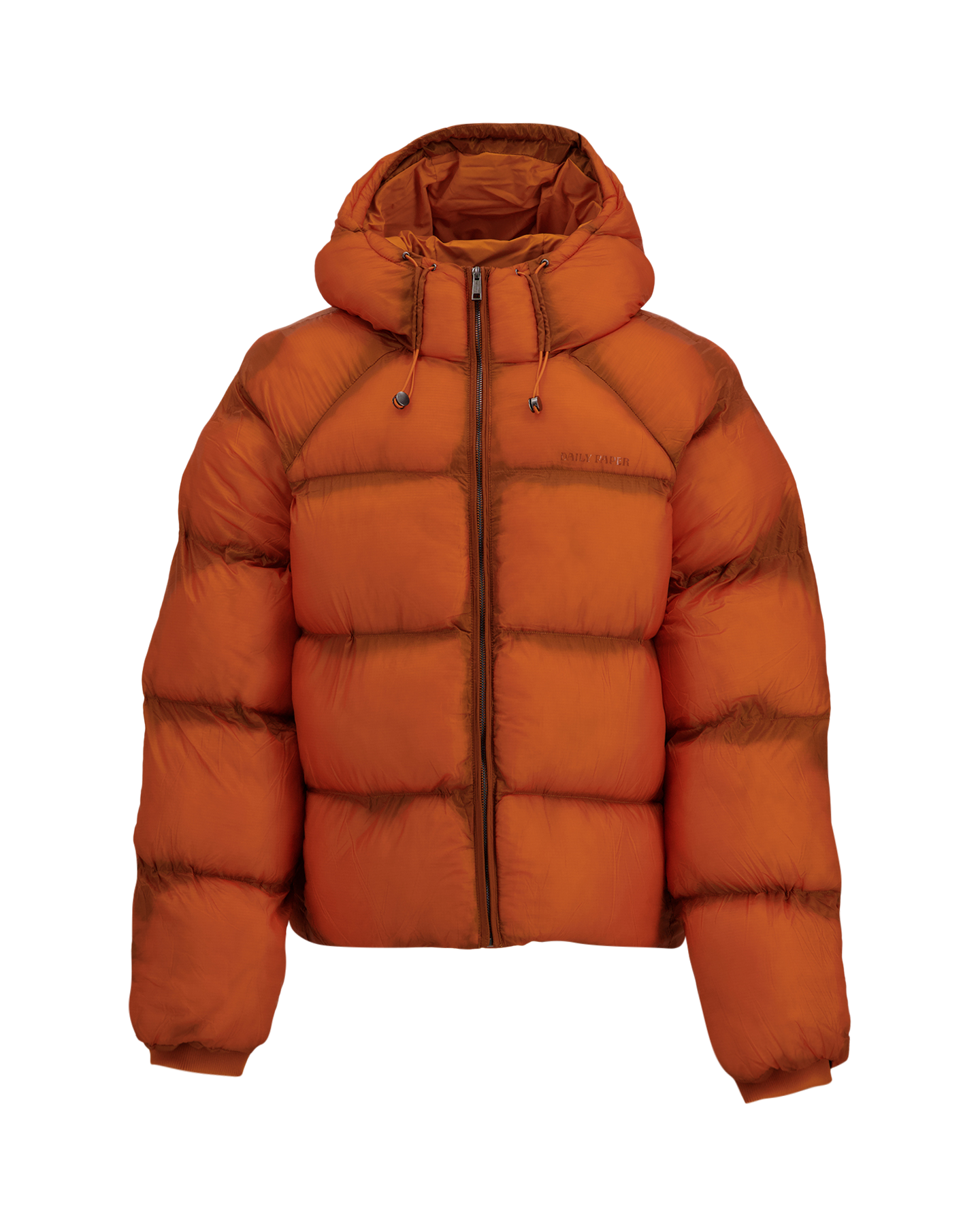 Daily Paper Raglan Sleeve Dias Puffer Jacket ORANJE 1