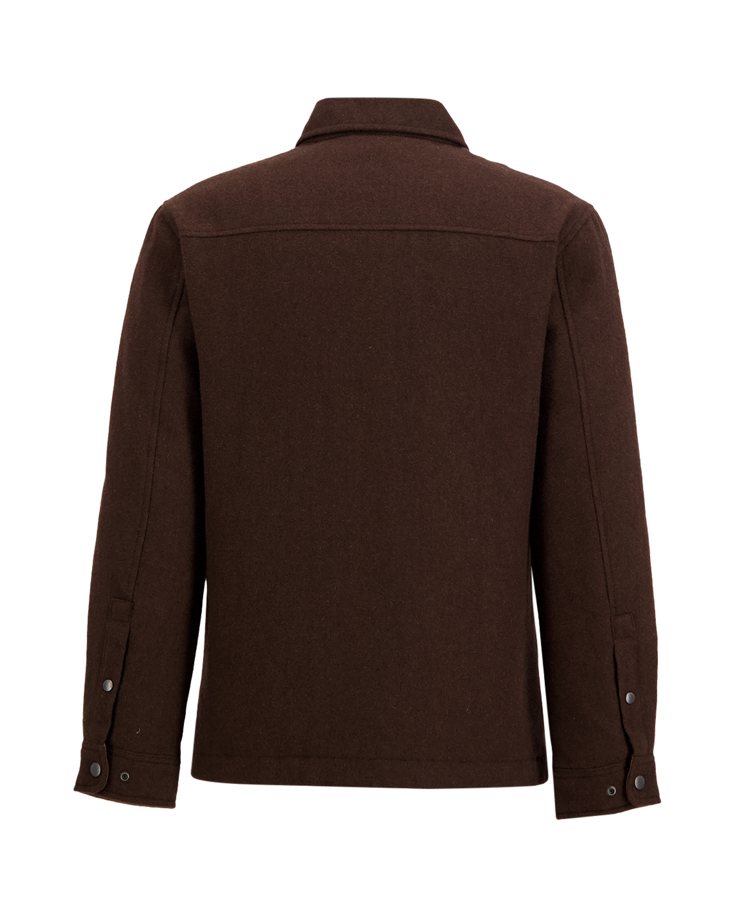 Woolrich Wool Alaskan Shirt Jacket DONKERBRUIN 2