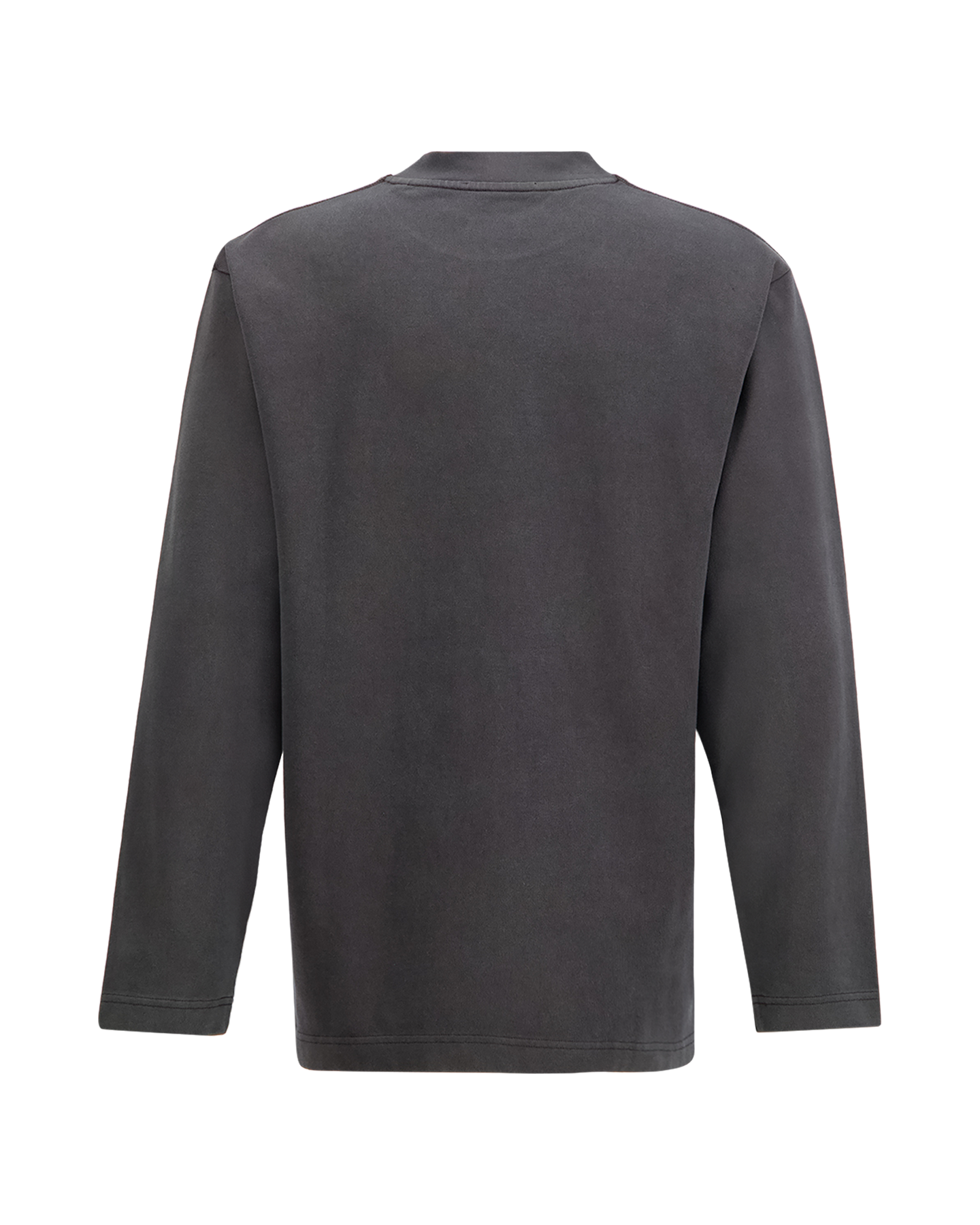 OLAF Washed Studio Ls Tee ANTHRACIET 2