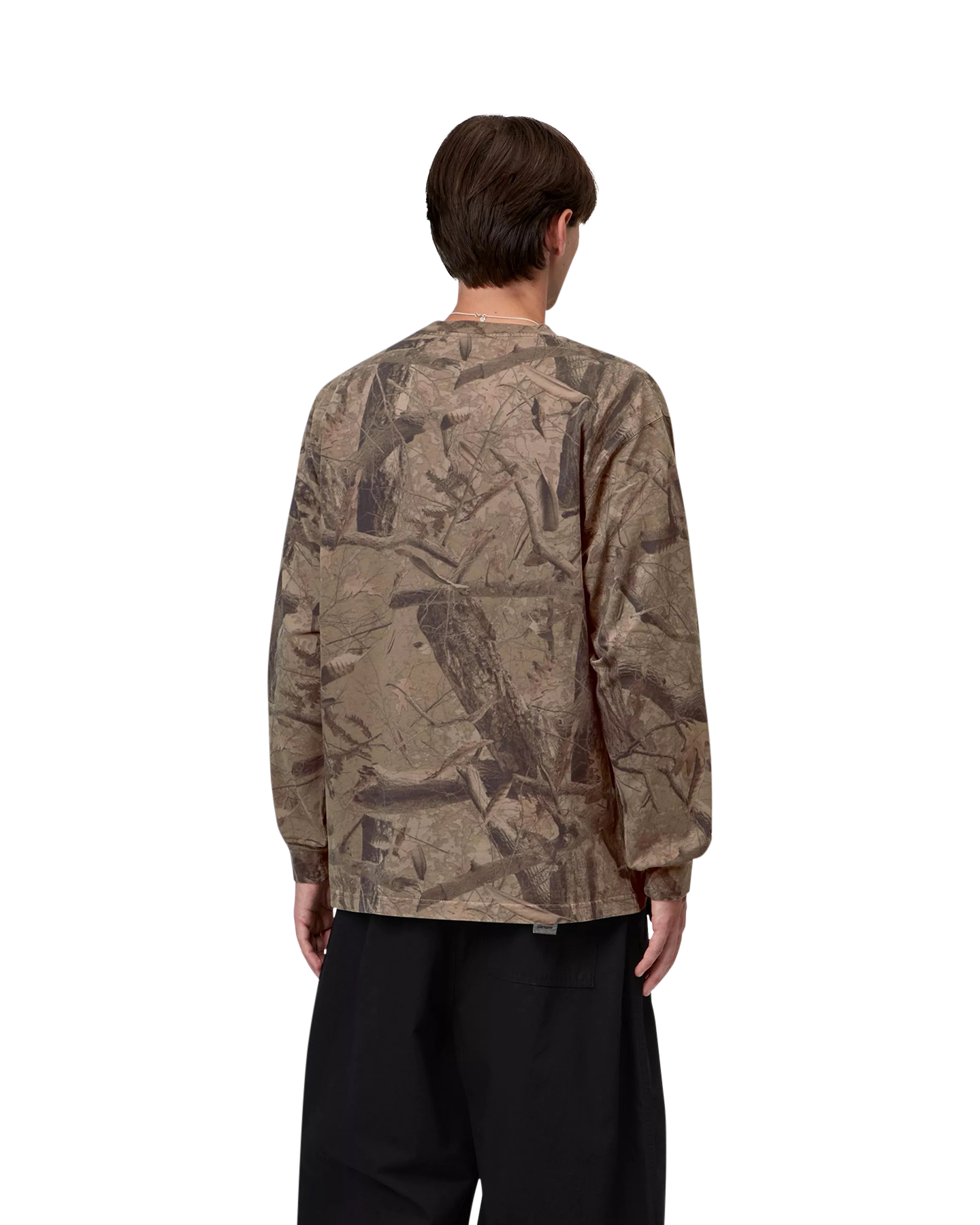 Carhartt L/S Feather Tree T Shirt GROEN 4