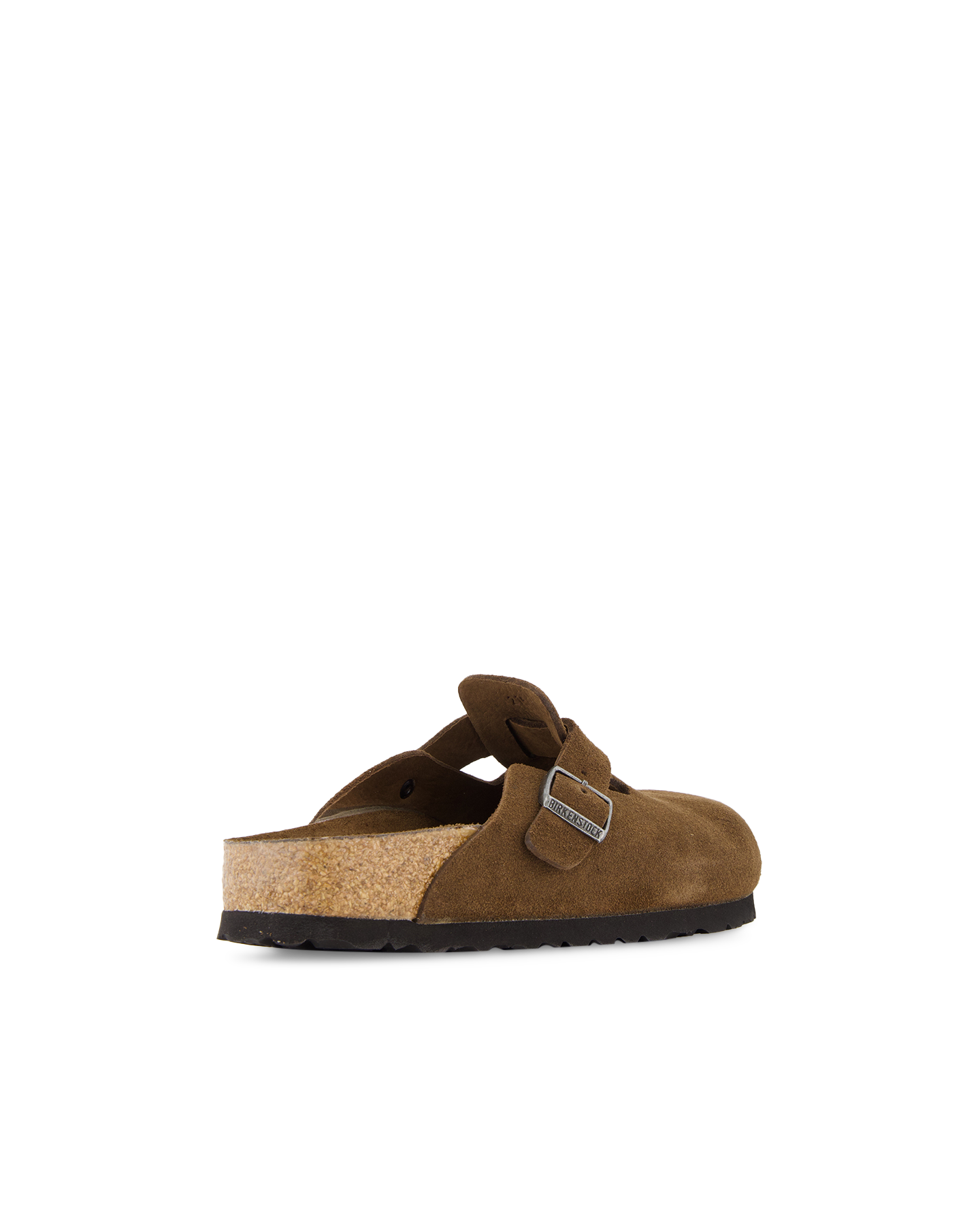 Birkenstock Boston Soft Footbed Suede Leather DONKERBRUIN 4