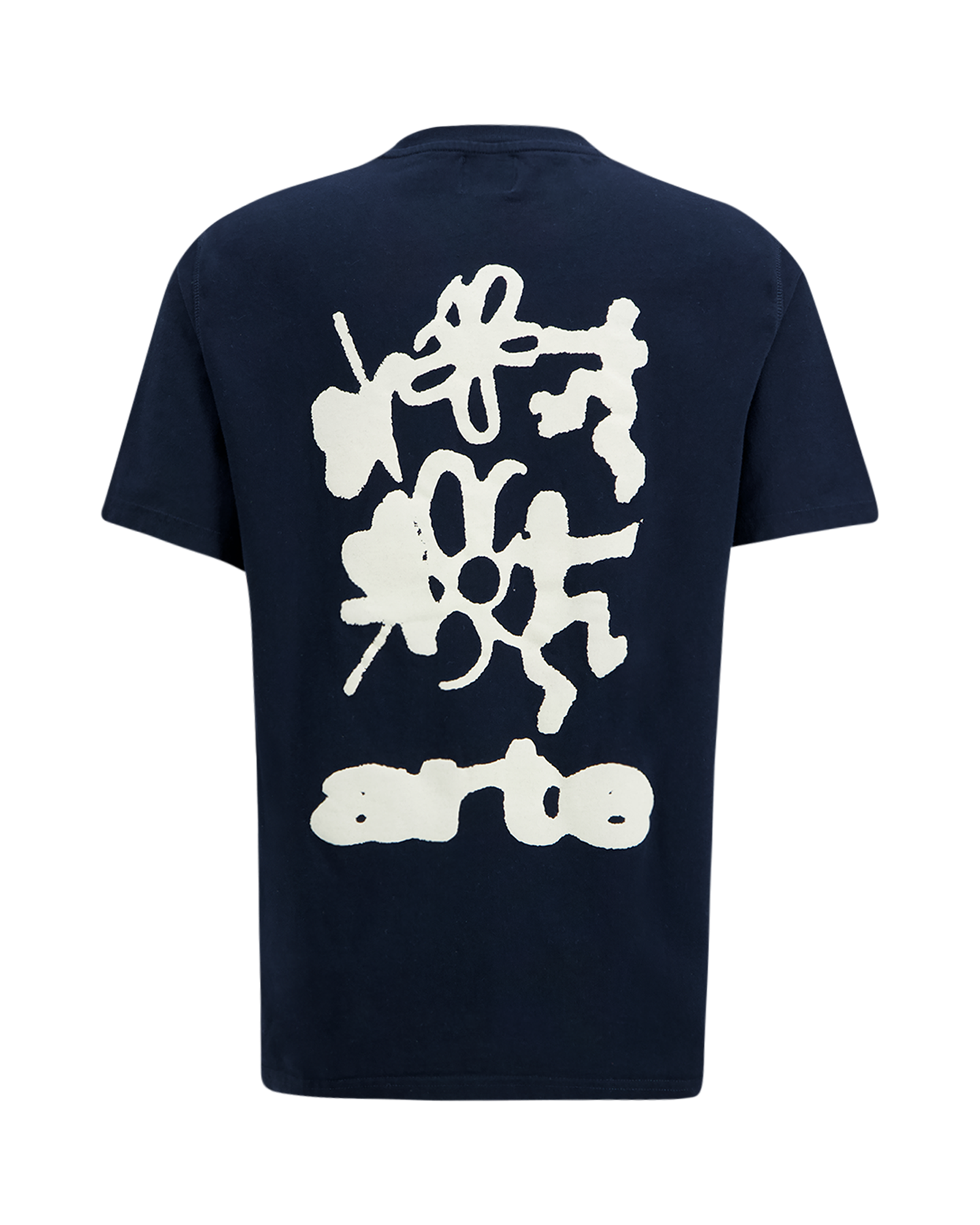 Arte Antwerp Blurry Back Print DONKERBLAUW 1