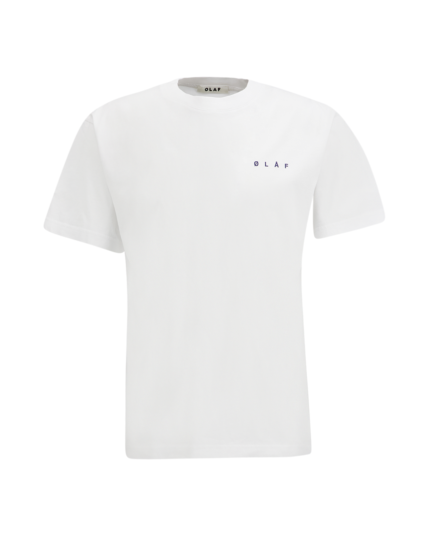 OLAF Dotted Face Tees WIT 2