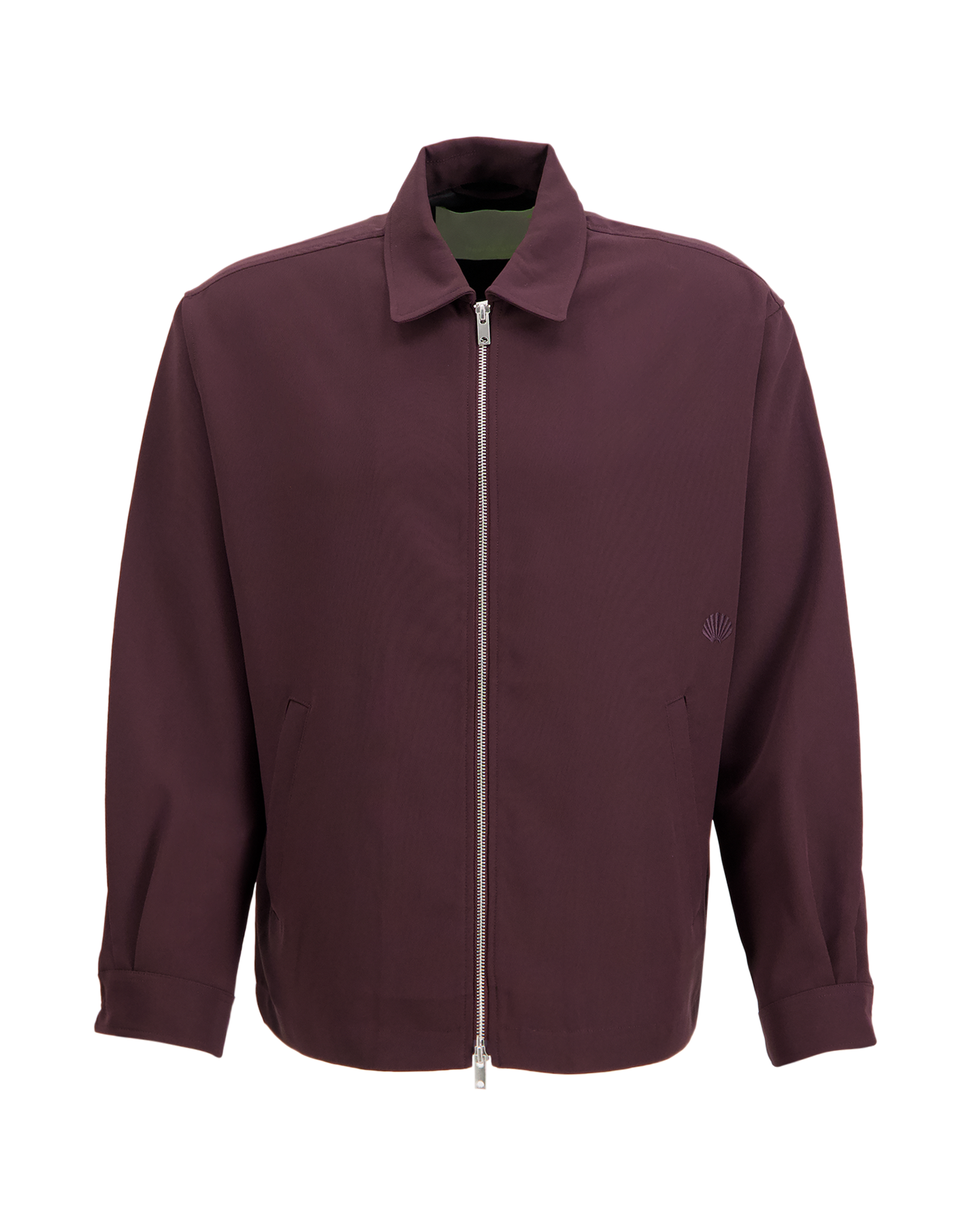 New Amsterdam Surf Association Zip Up Shirt ROOD 1