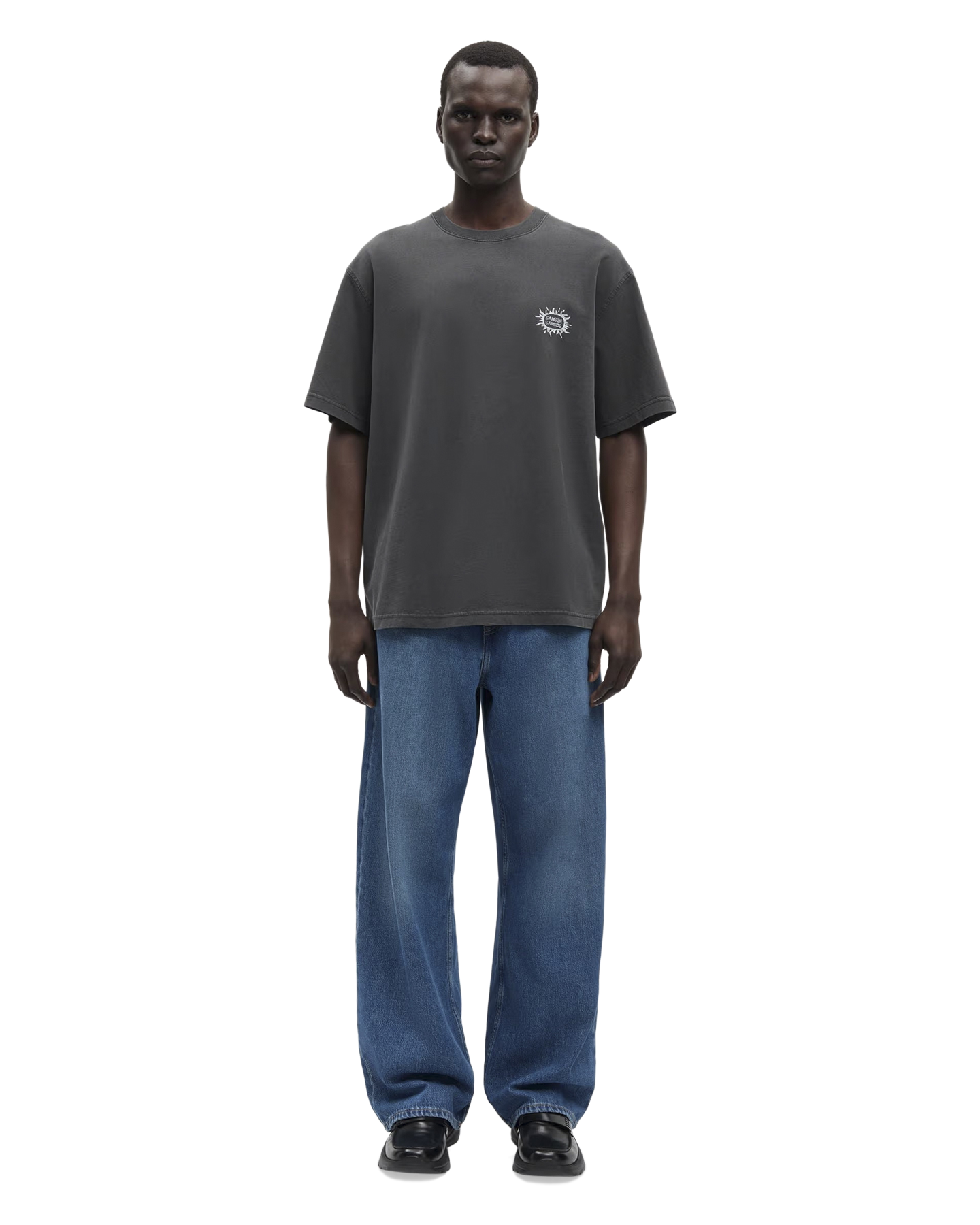 Samsøe Samsøe Sagergei T-Shirt 15489 ZWART 4