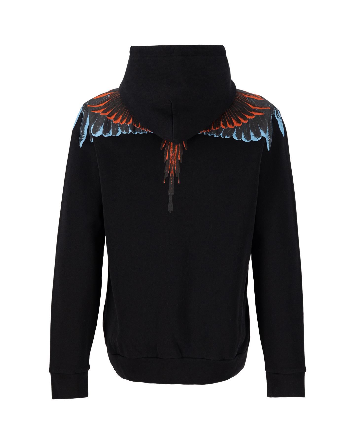 Marcelo Burlon Icon Wings Regular Hoodie Black Red ZWART 2