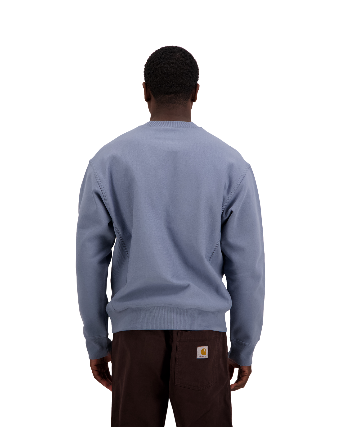 Carhartt American Script Sweat BLAUW 5
