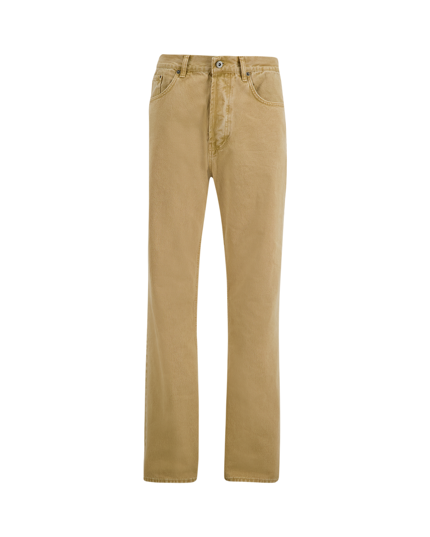 OLAF Regular Washed Canvas Pant LICHTBRUIN 1