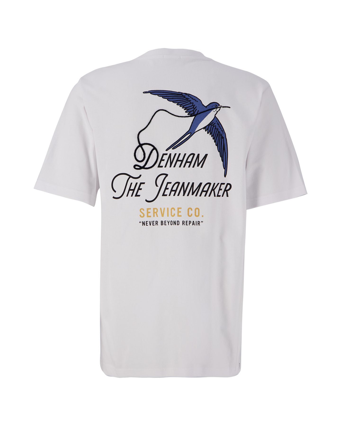 Denham Service Co Relaxed Tee JJ WIT 1