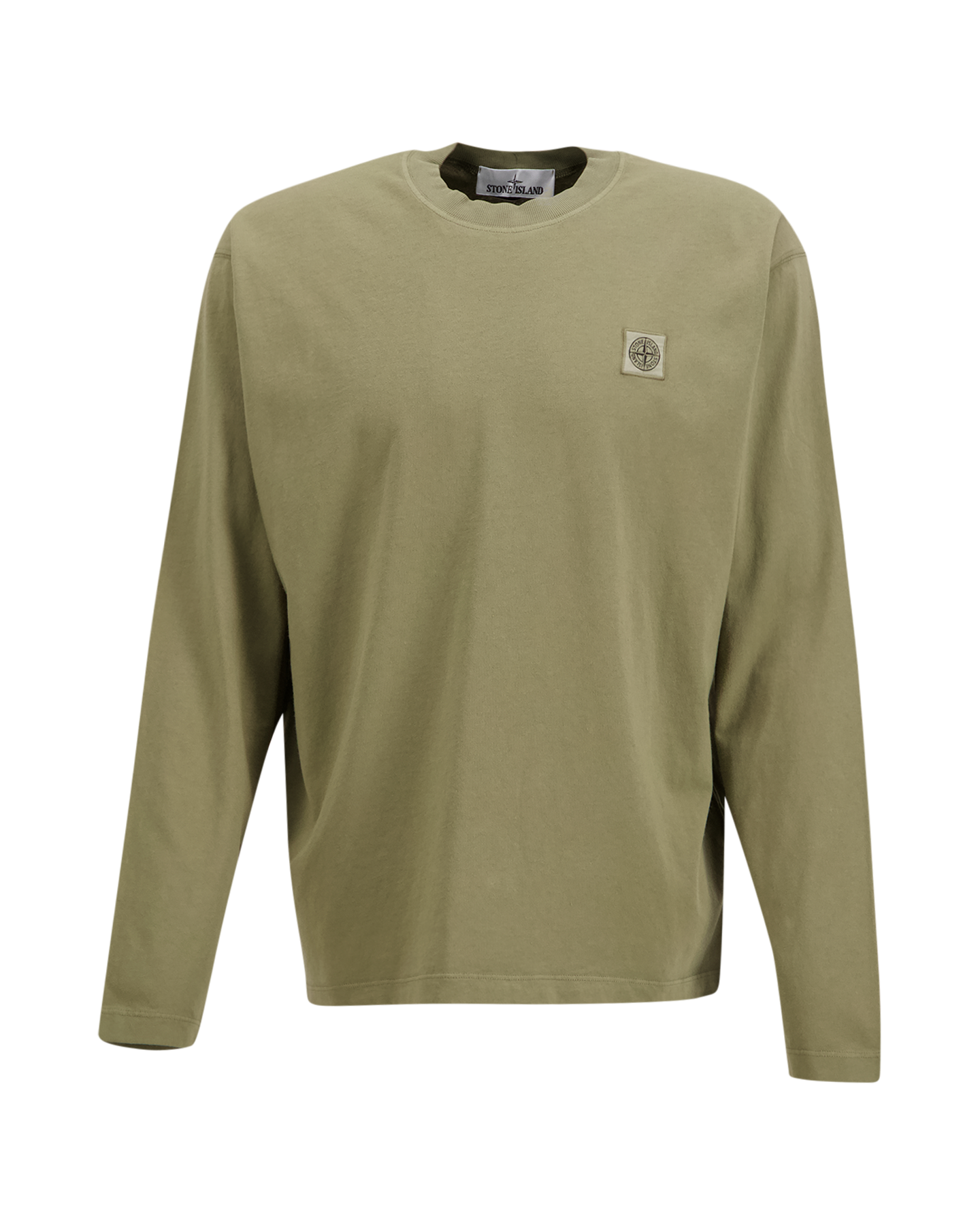 Stone Island 2100007 T Shirt Ls GROEN 1