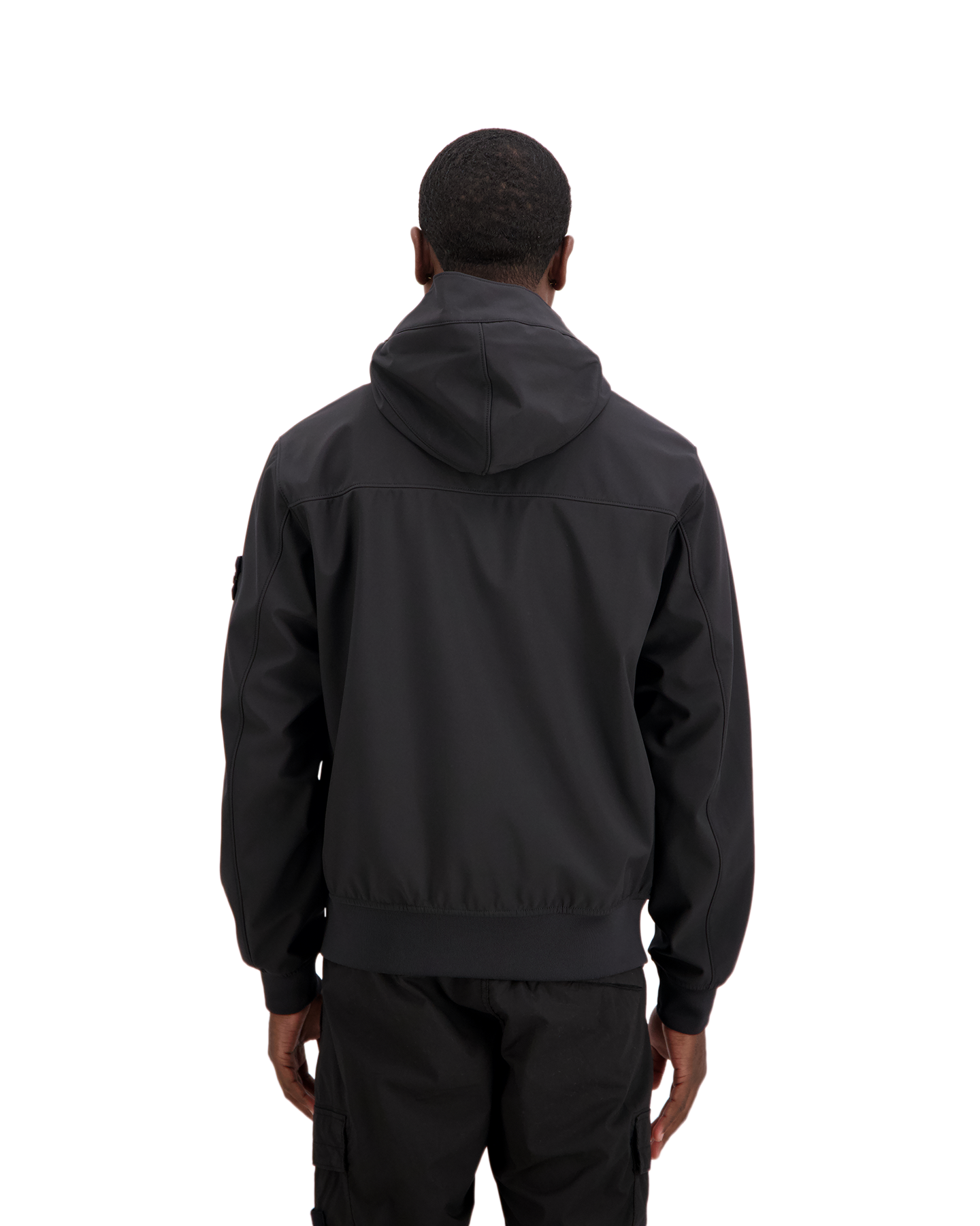 Stone Island S0A22 Light Soft Shell Jas ZWART 5