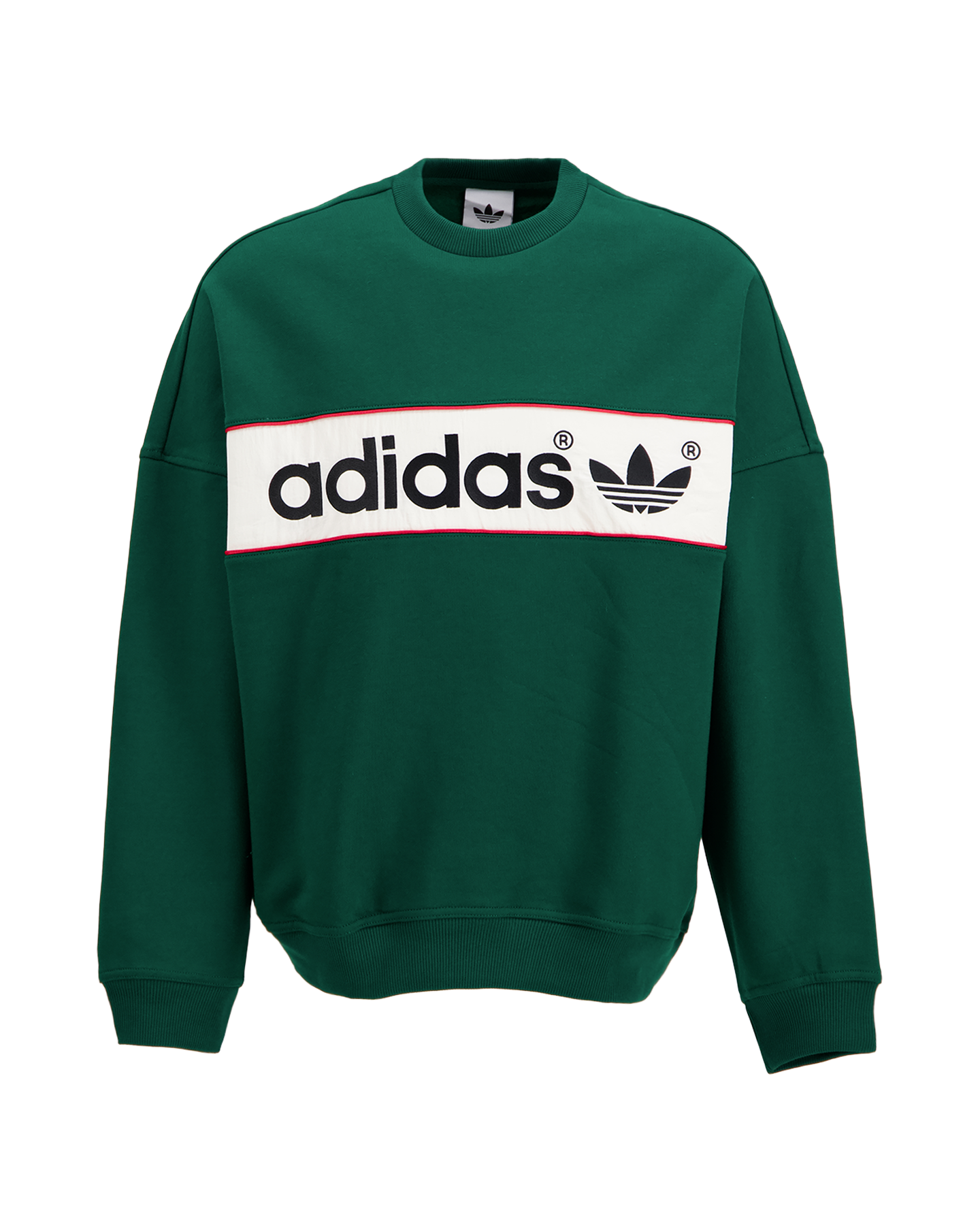 adidas Adidas Signature NY Sweatshirt DONKERGROEN 1
