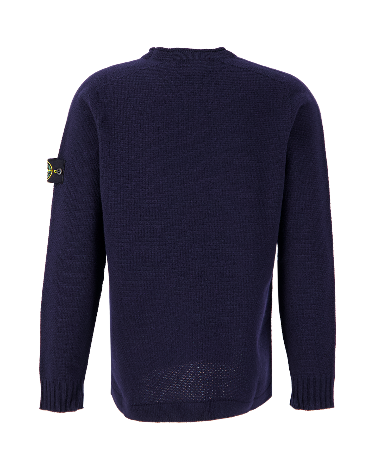 Stone Island 568A3 Lambswool Crewneck Knit DONKERBLAUW 2