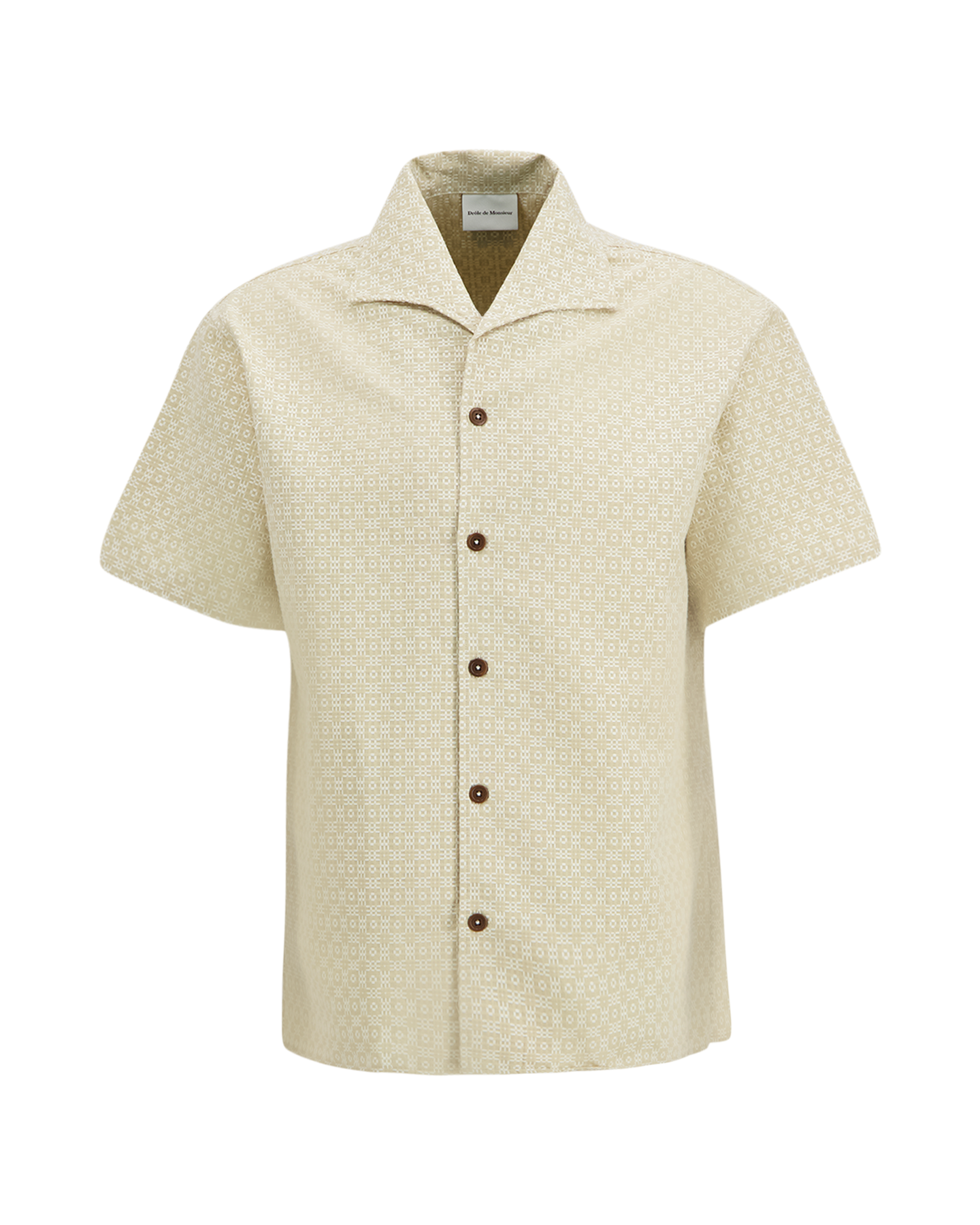 Drole de Monsieur Chemise Graphique BEIGE 1