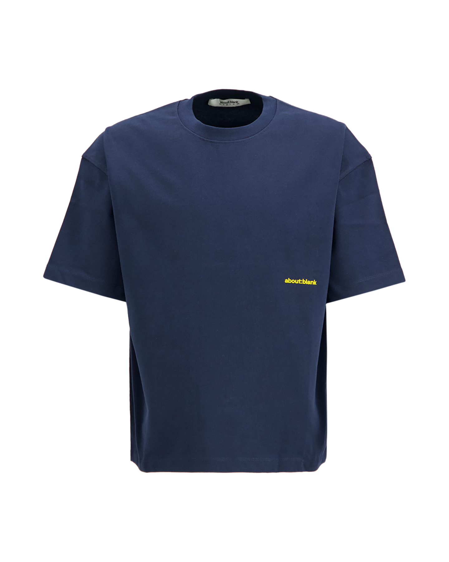 about:blank Box T Shirt DONKERBLAUW 2