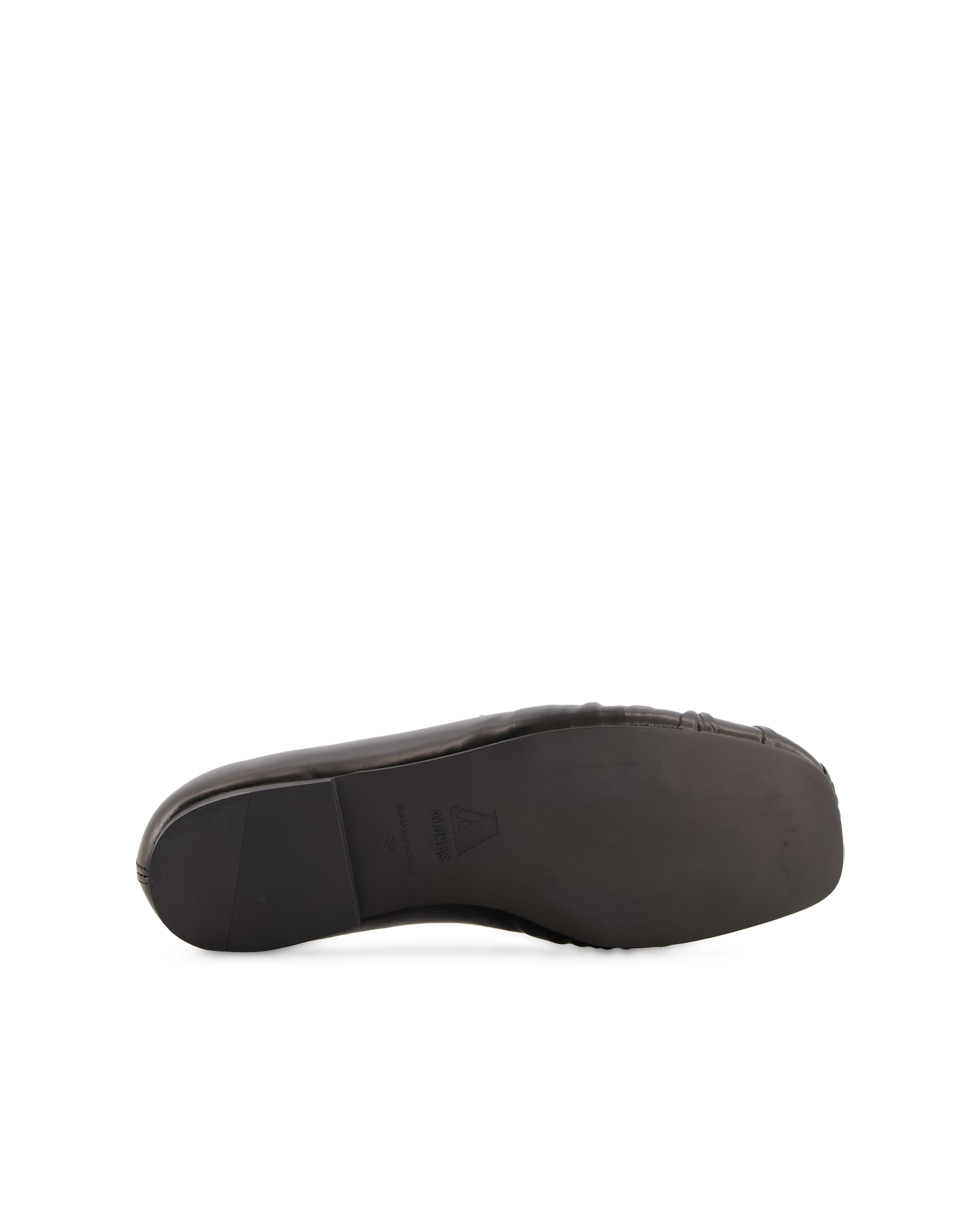 Alohas Aven Black Leather Loafers ZWART 6