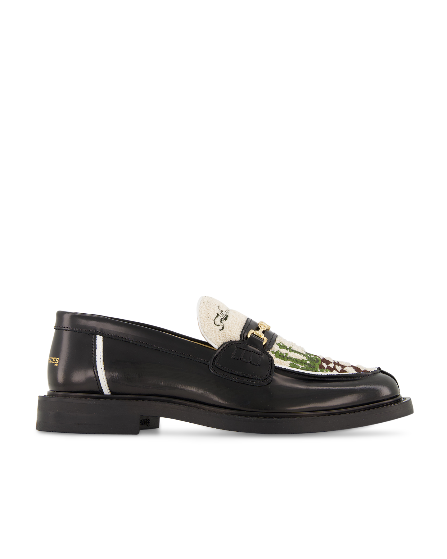Filling Pieces Loafer Chess ZWART 1