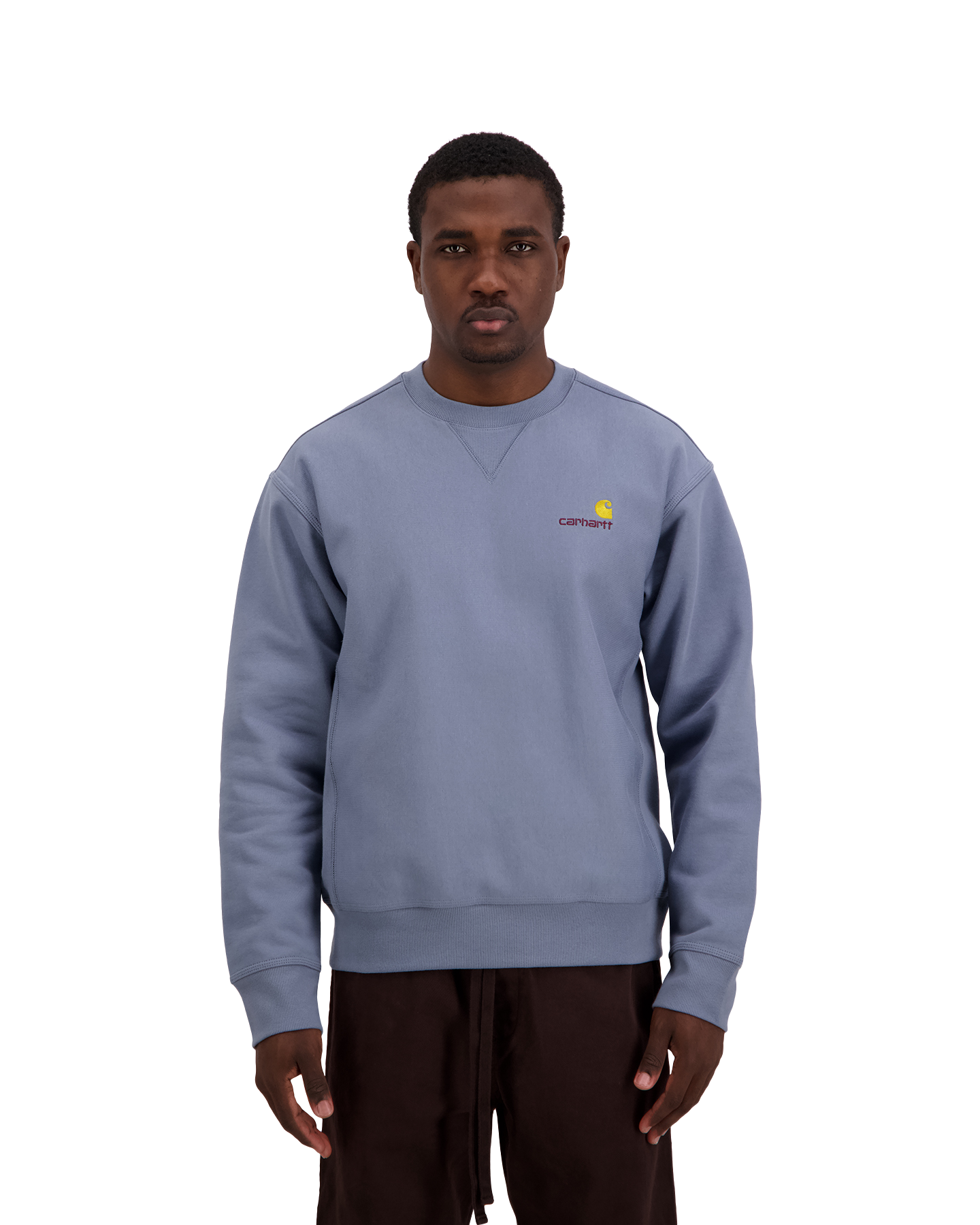 Carhartt American Script Sweat BLAUW 4