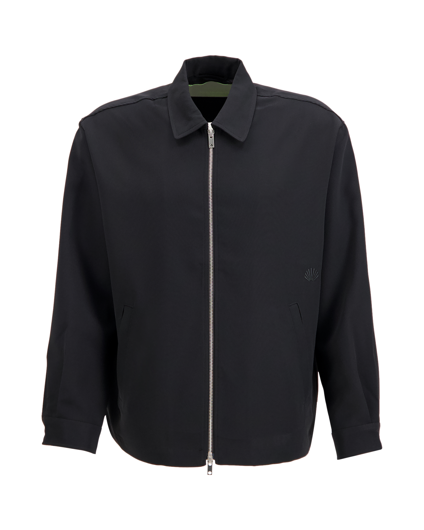 New Amsterdam Surf Association Zip Up Shirt ZWART 1