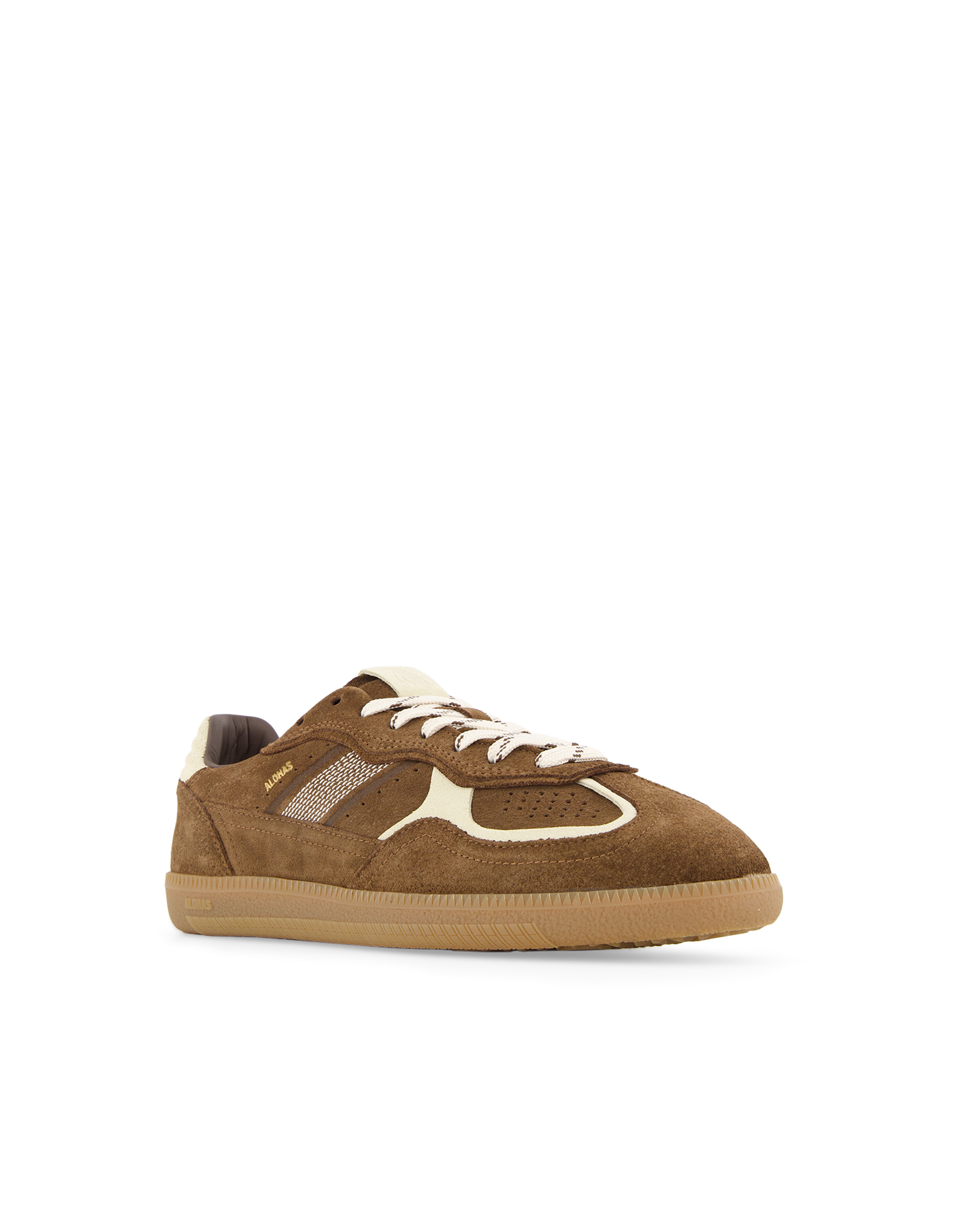 Alohas Tb.490 Rife Cocoa & Off White Leather Sneakers BRUIN 2
