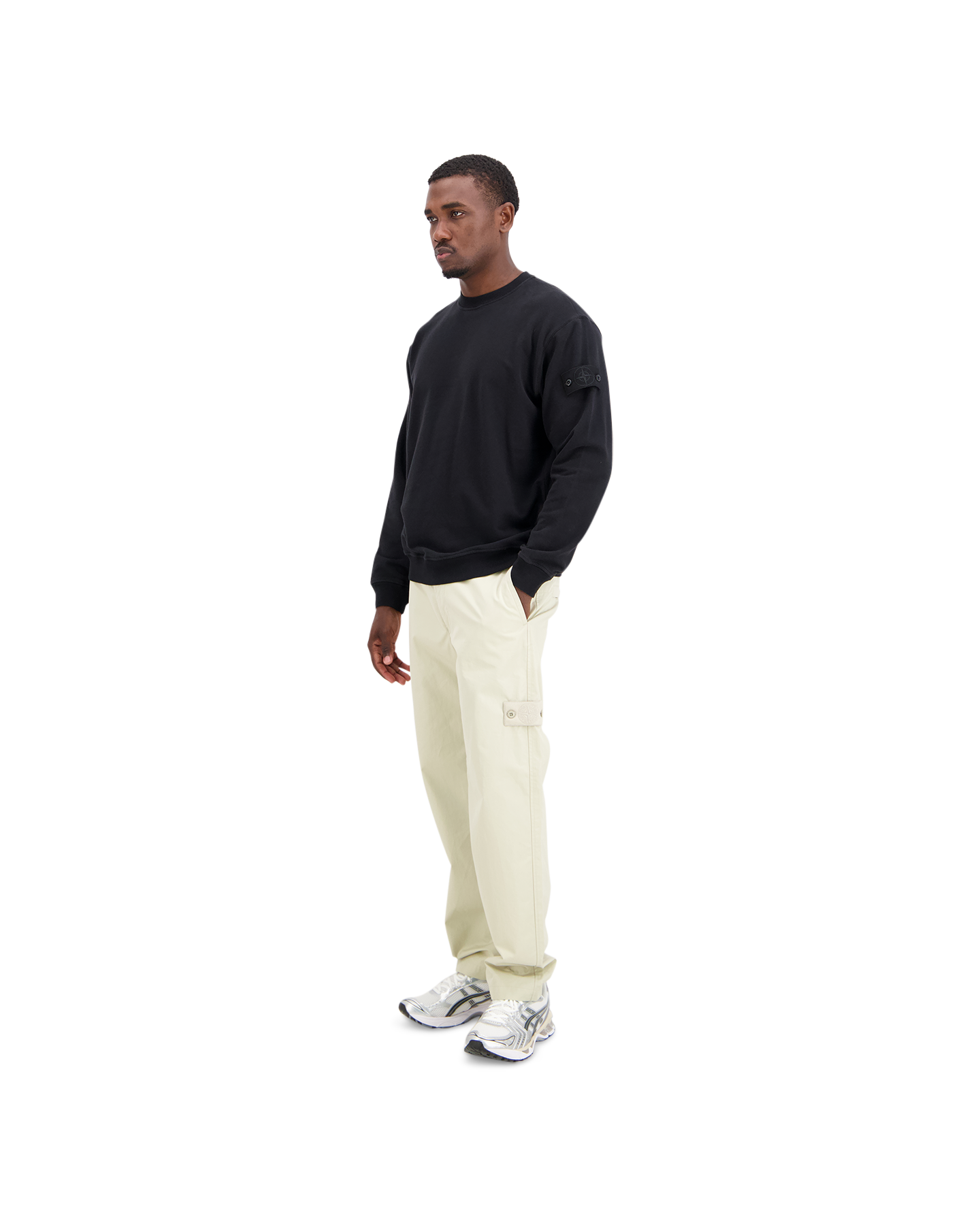 Stone Island 6100069 Sweater Ghost ZWART 3
