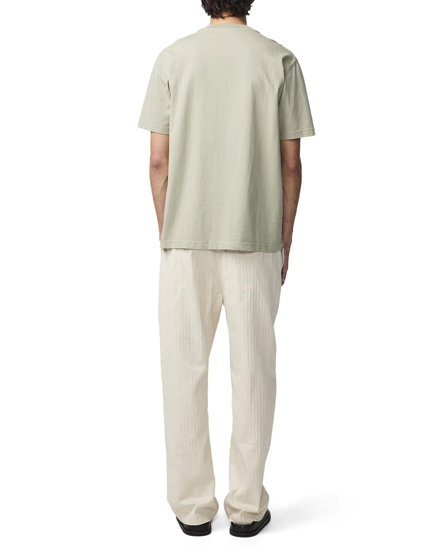 NN.07 Adam Emb T Shirt 3209 GROEN 4