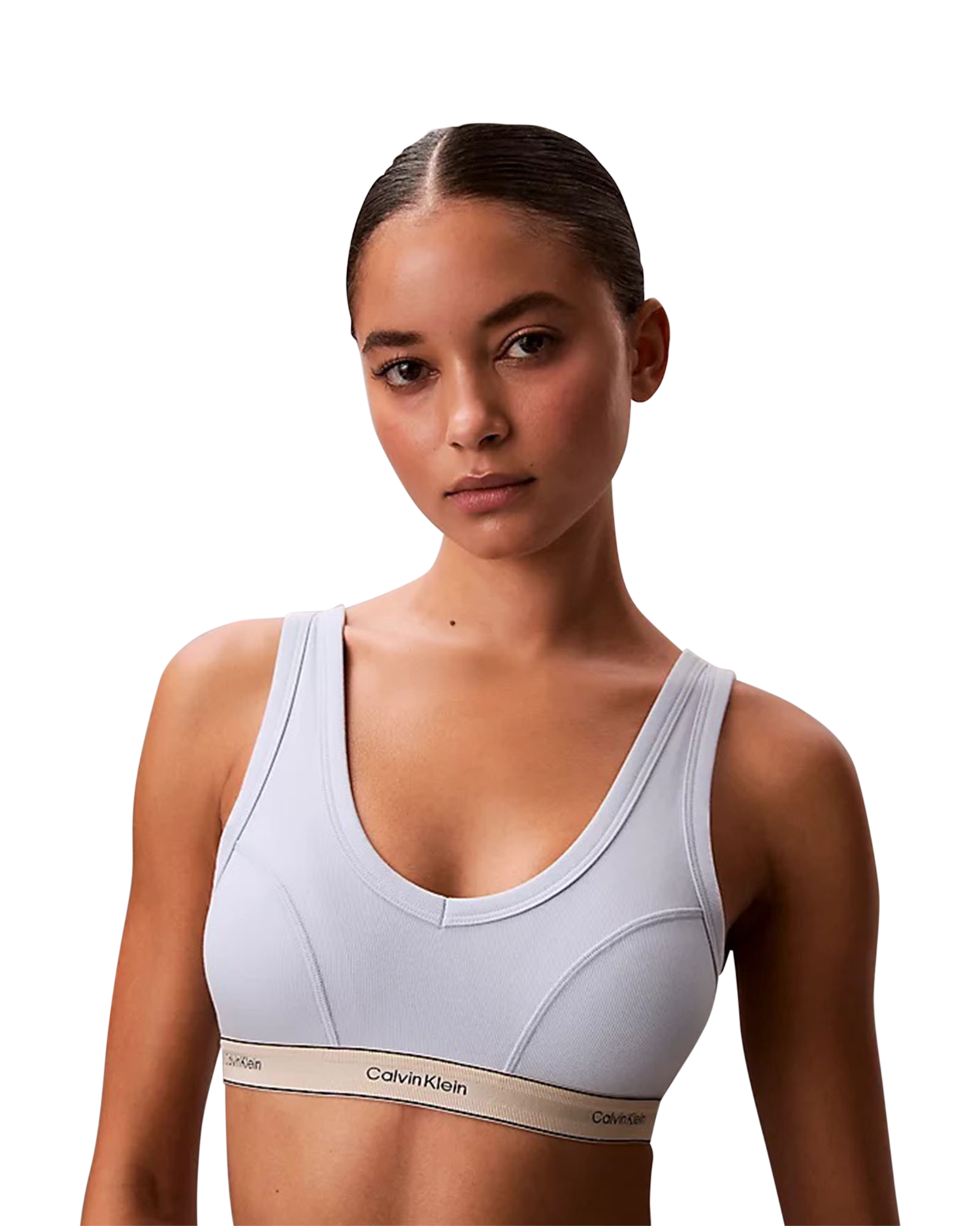 Calvin Klein Lightly Lined Traingle Bralette BLAUW 2