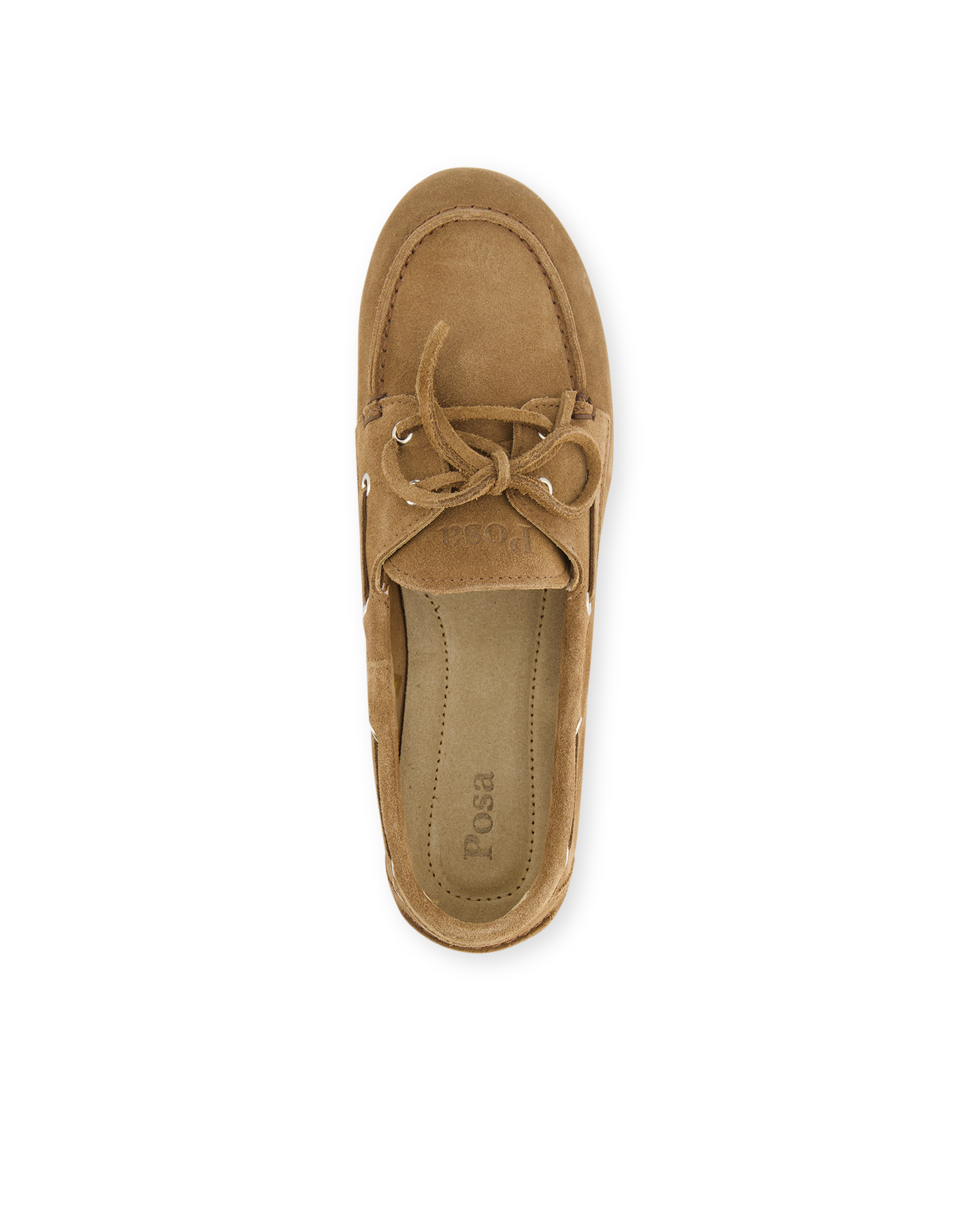 Posa Boat Loafer Brushed - Suede BRUIN 5