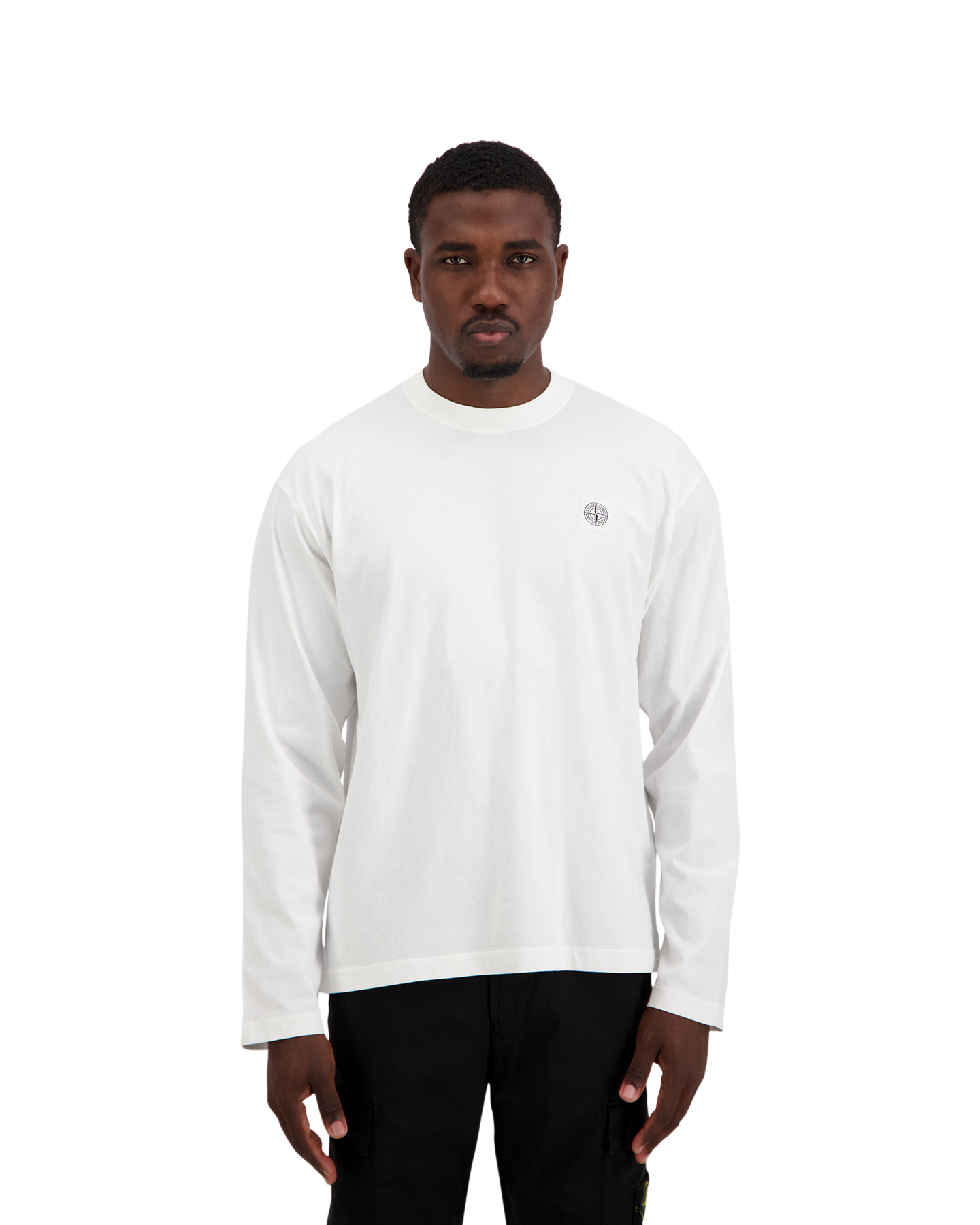 Stone Island 2100007 T Shirt Ls WIT 4