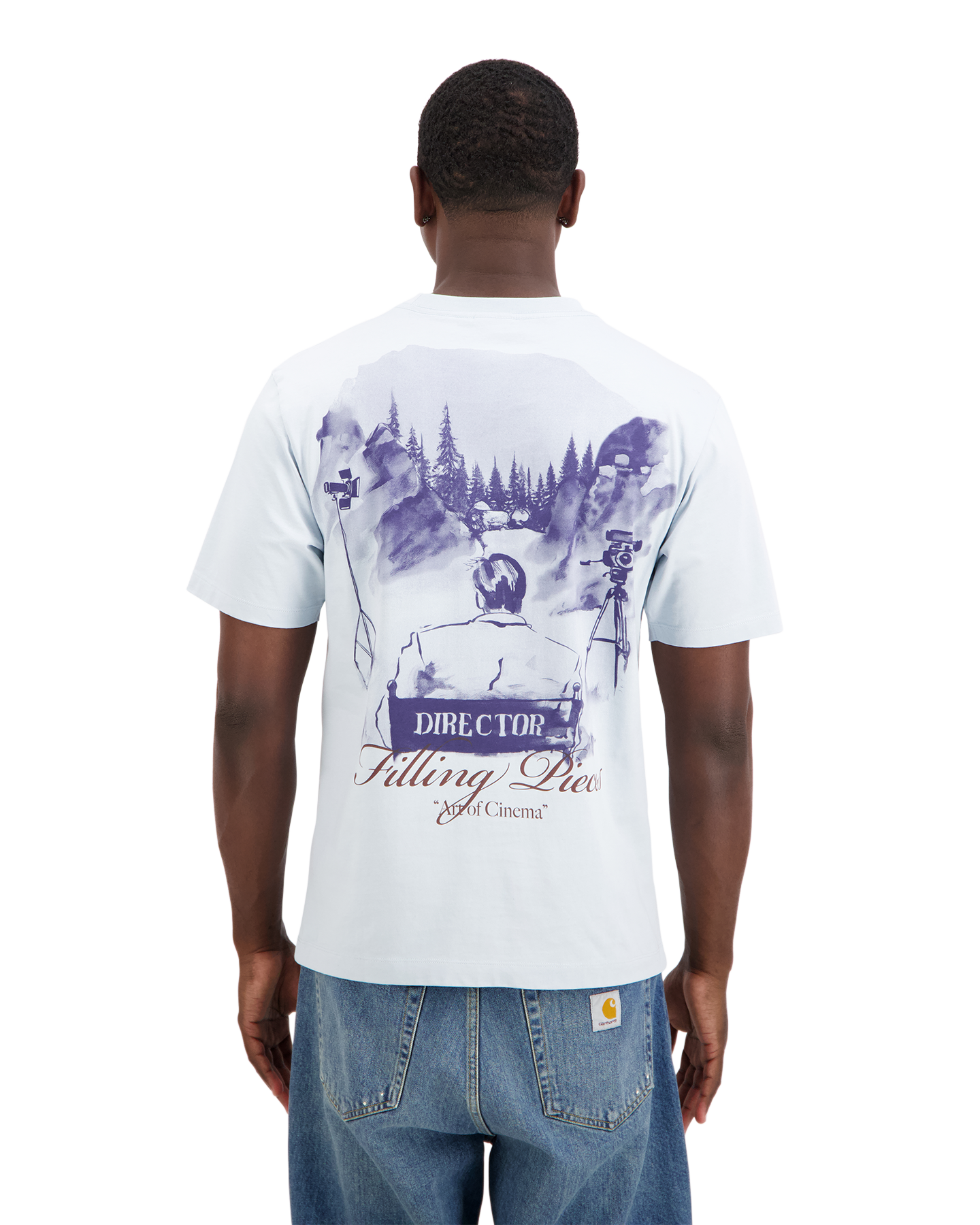 Filling Pieces T Shirt Director BLAUW 3